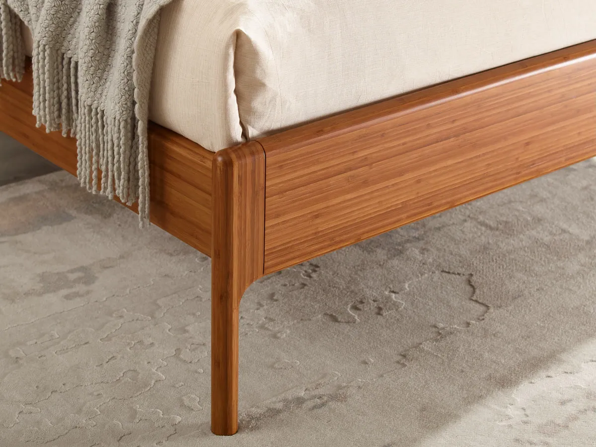 Greenington Ventura King Platform Bed, Amber - GVA0002AM