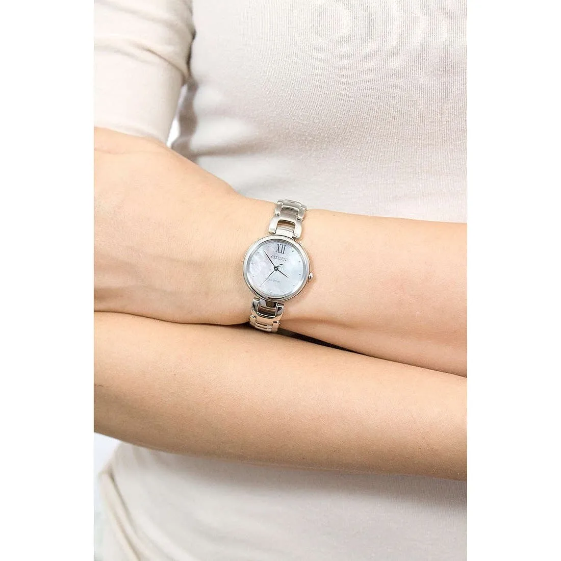 Ladies Eco-Drive Dress Watch (EM0530-81D).