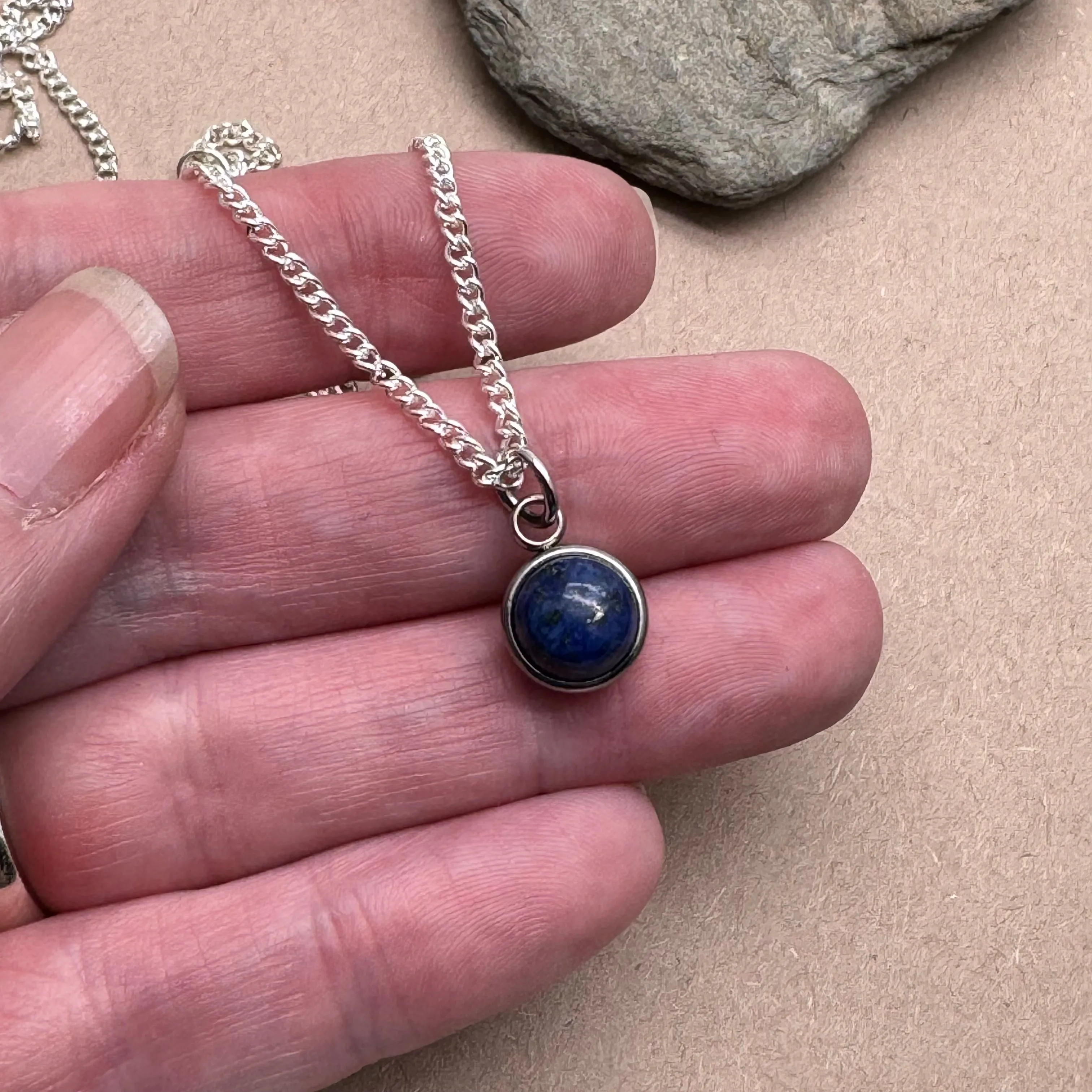 Lapis Lazuli Pendant Necklace
