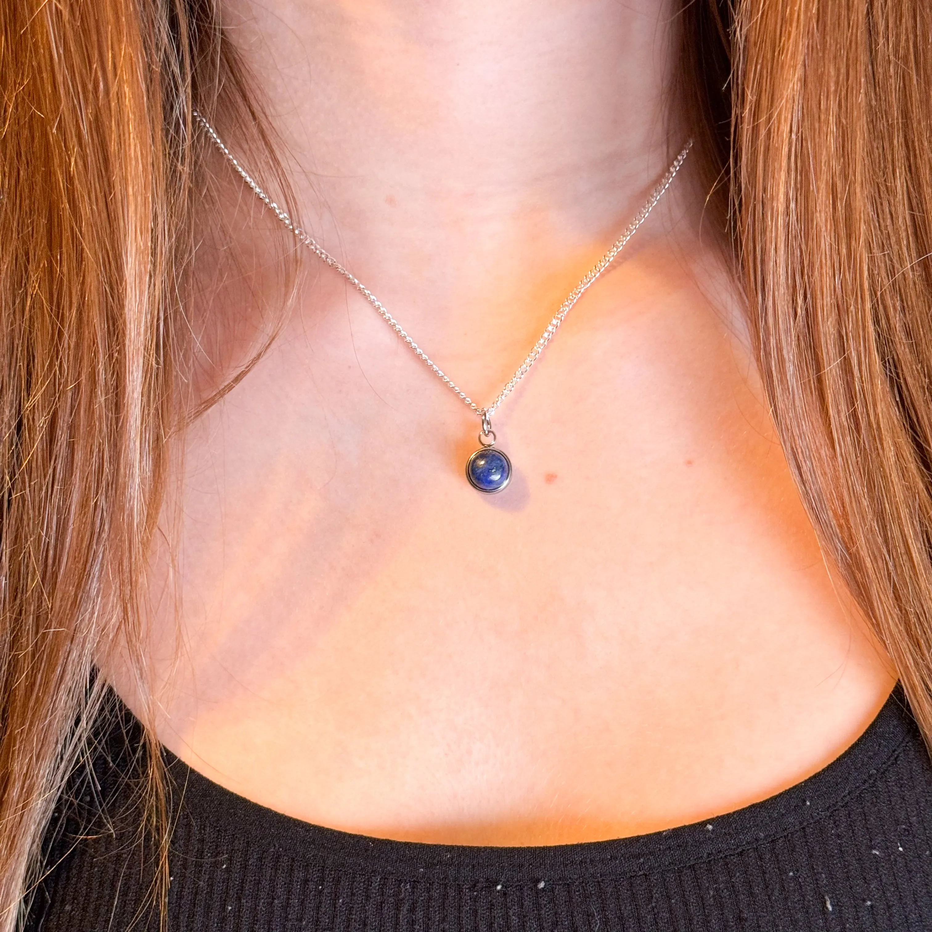 Lapis Lazuli Pendant Necklace
