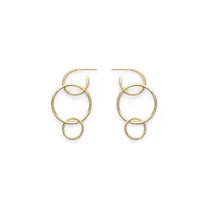 Lautner hoops (gold or silver)