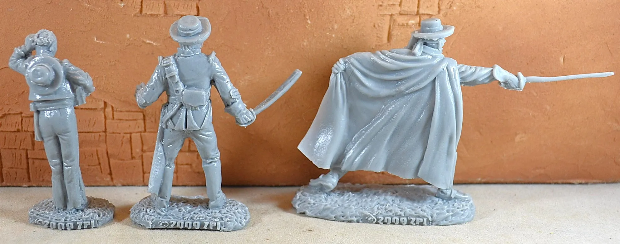 LOD Barzso Zorro Characters 3 PC Set