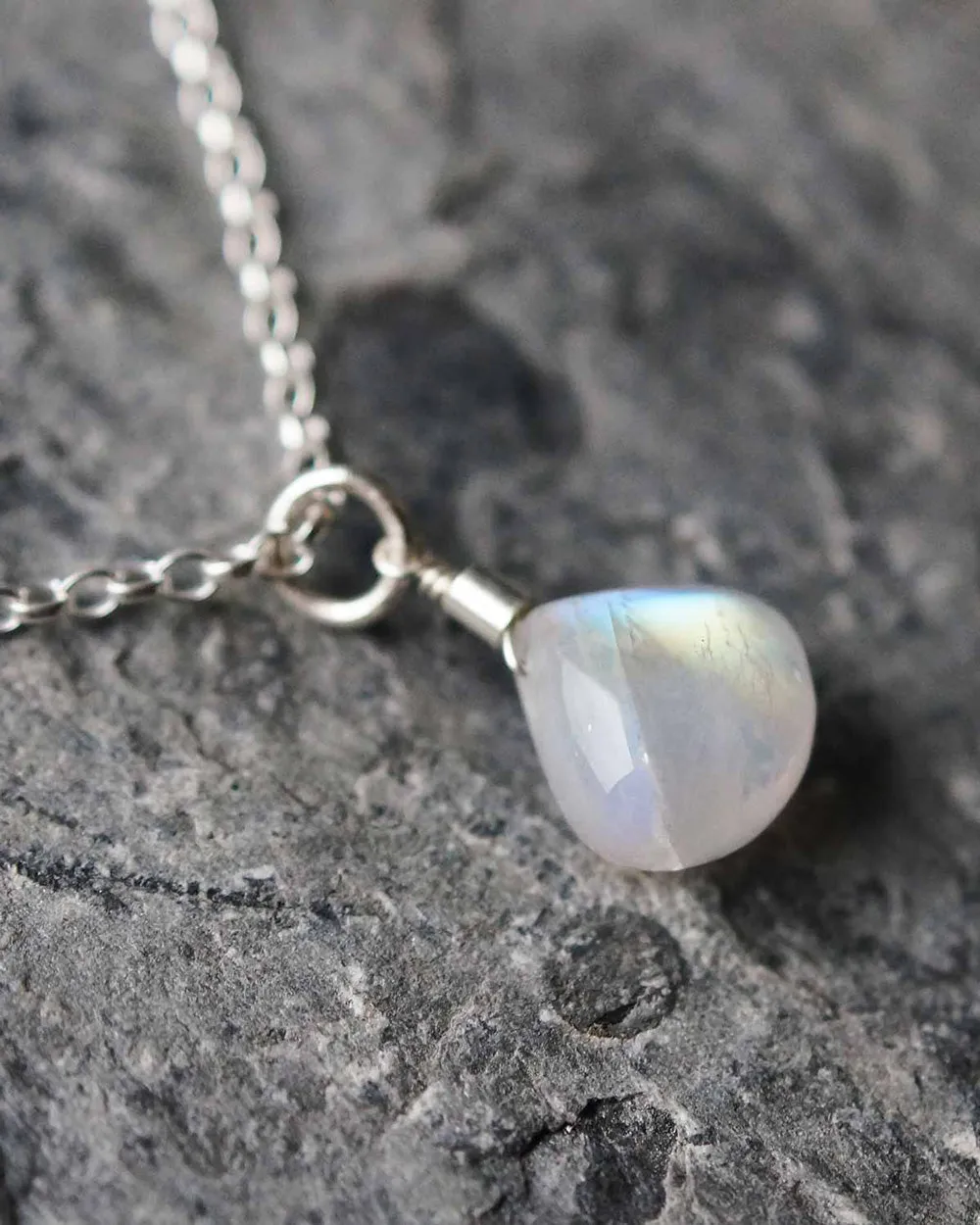 Moonstone Pendant Necklace