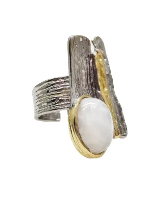 Moonstone Setting Statement Ring NR003