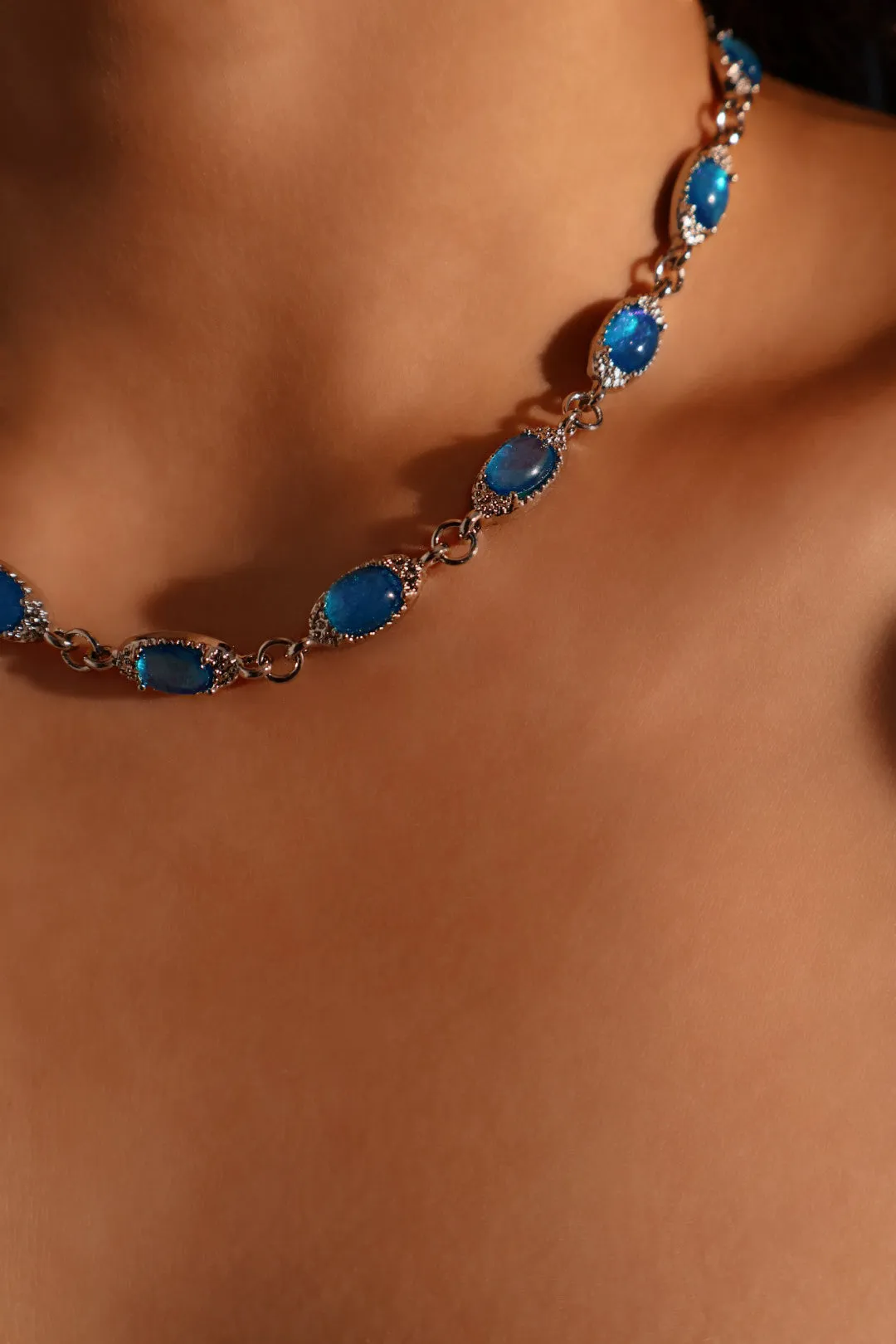 Multi Aurora Moonstone Necklace