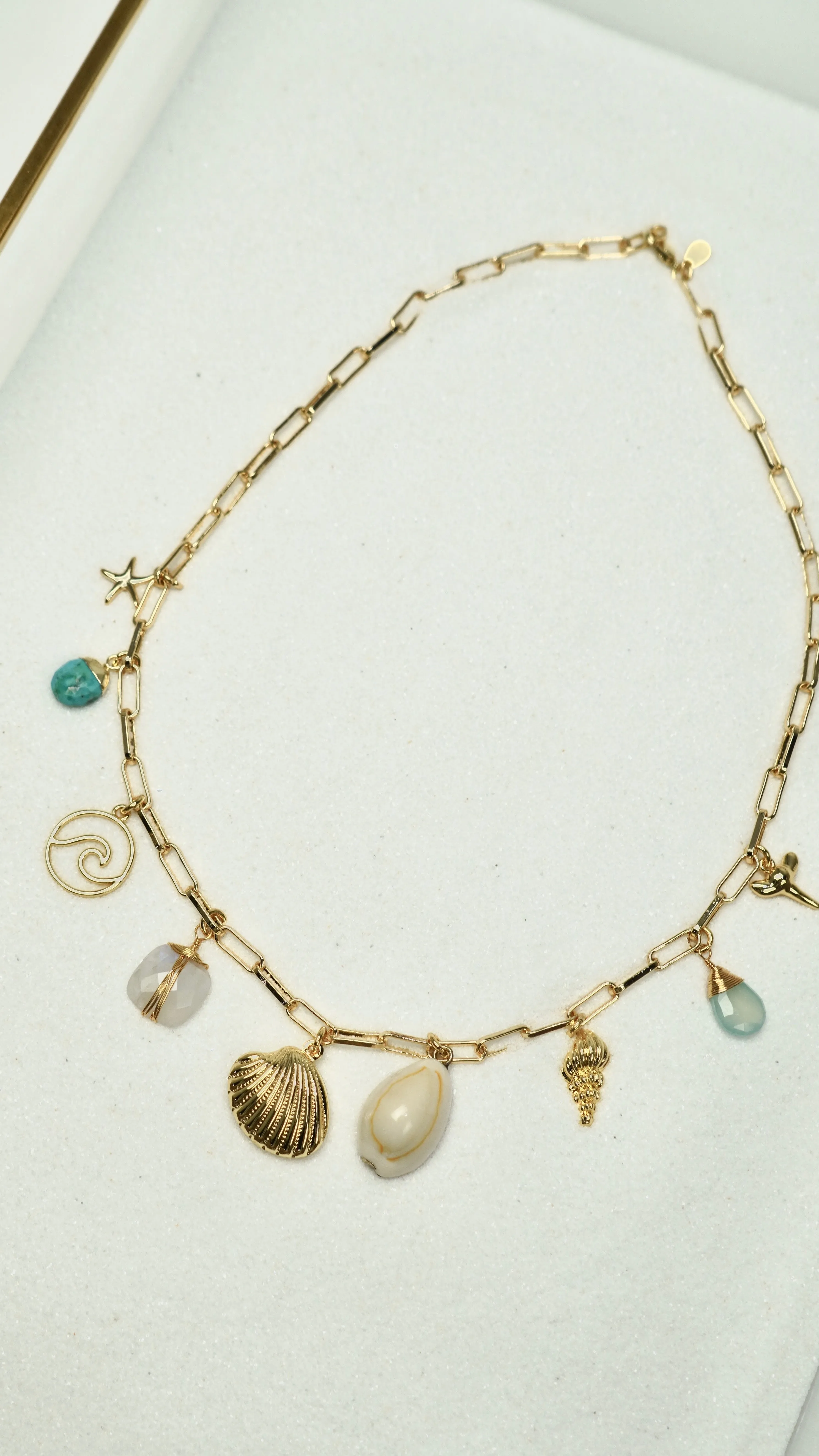 Multi Charm Necklace- 17”