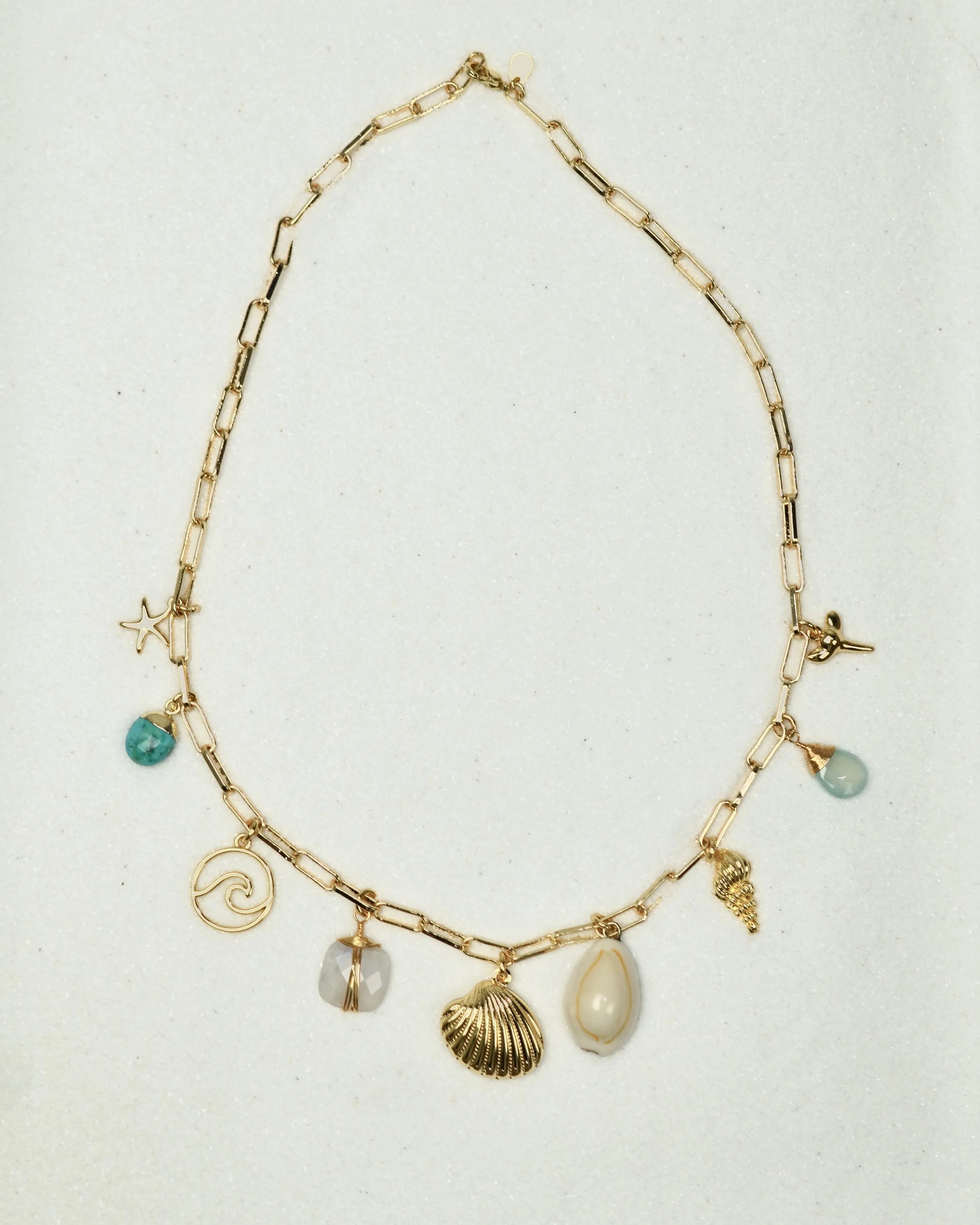 Multi Charm Necklace- 17”