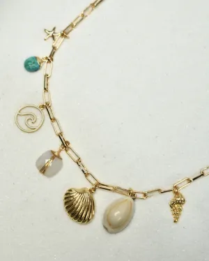 Multi Charm Necklace- 17”
