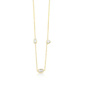 Multi Fancy Shape Necklace