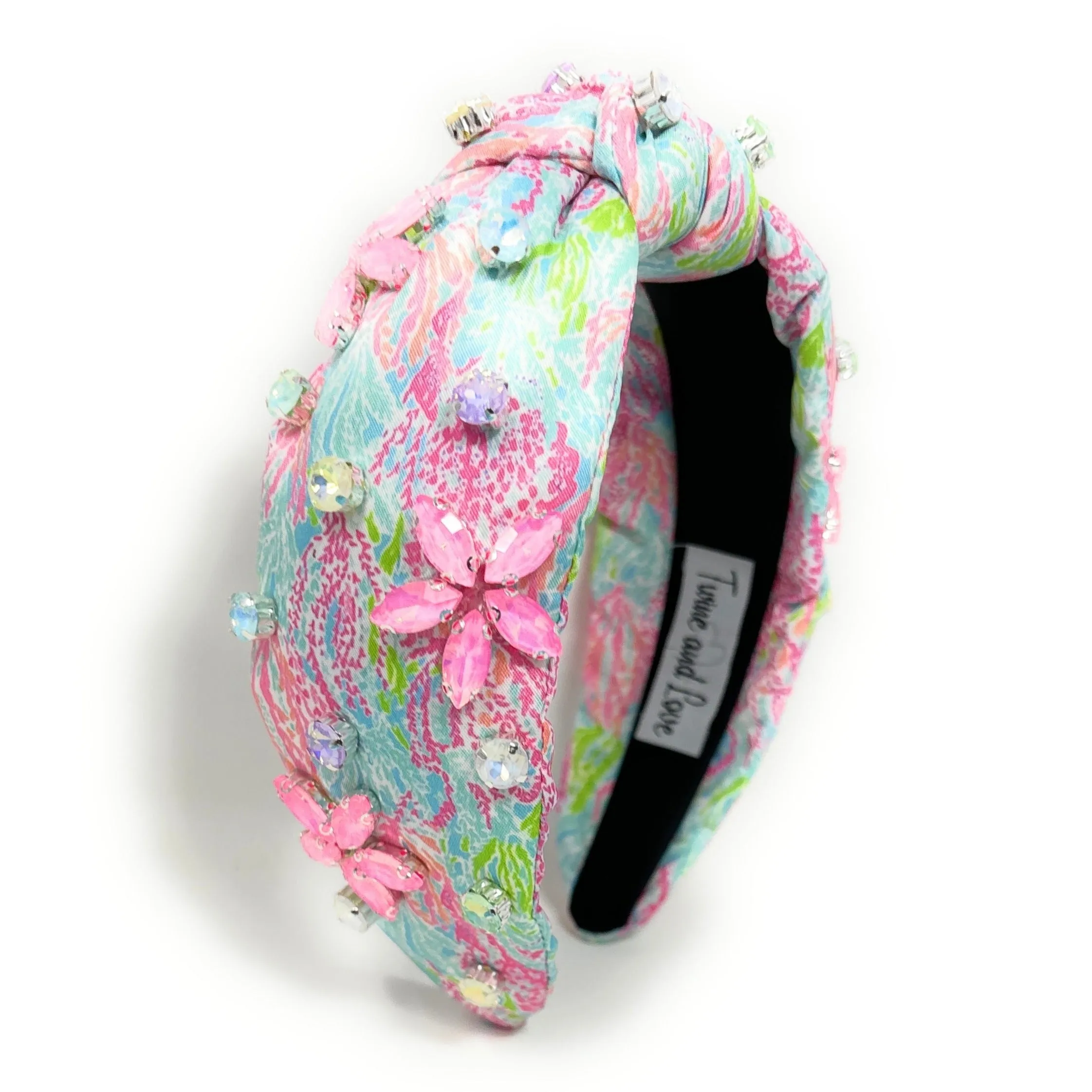 Nani Top Knot Jeweled Headband