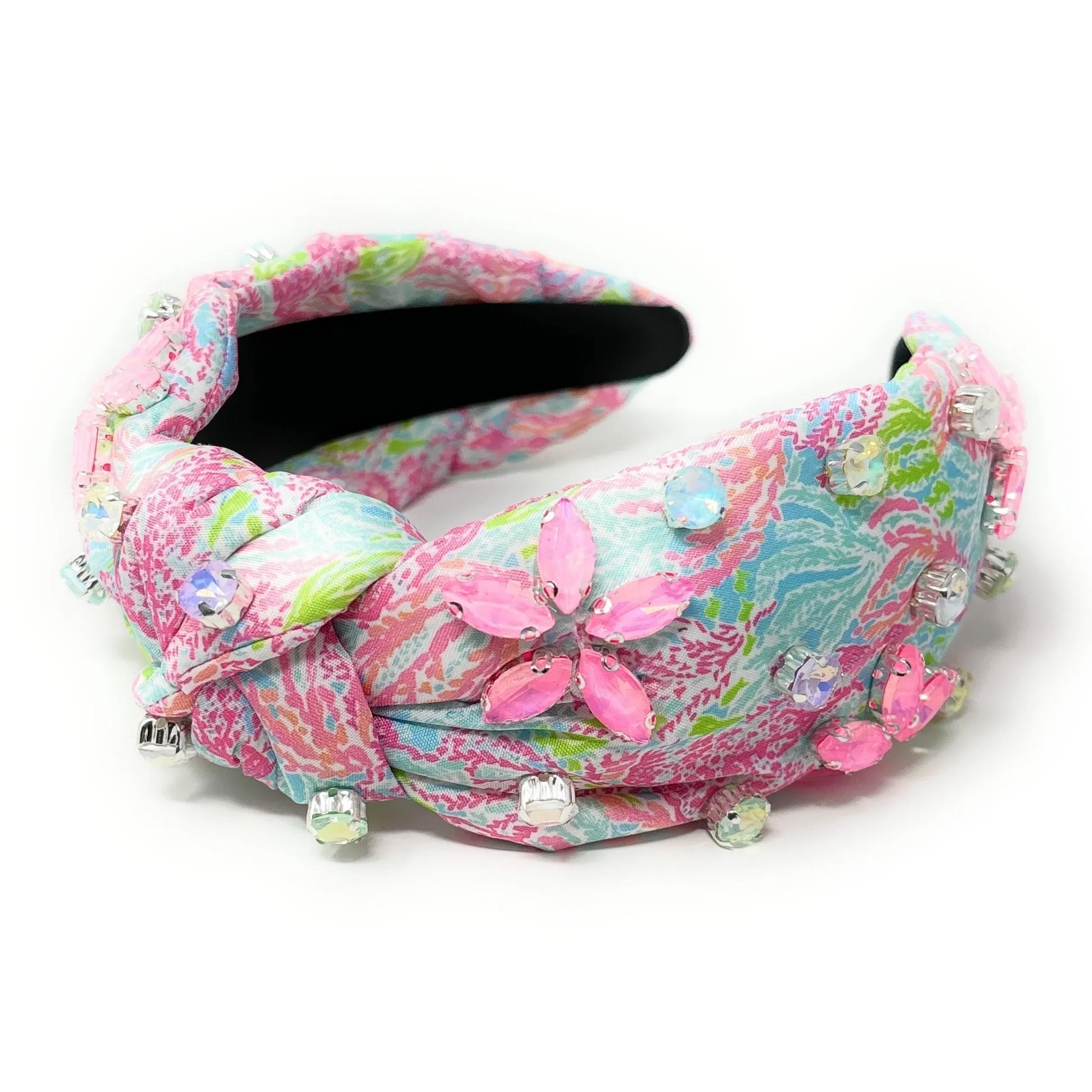 Nani Top Knot Jeweled Headband