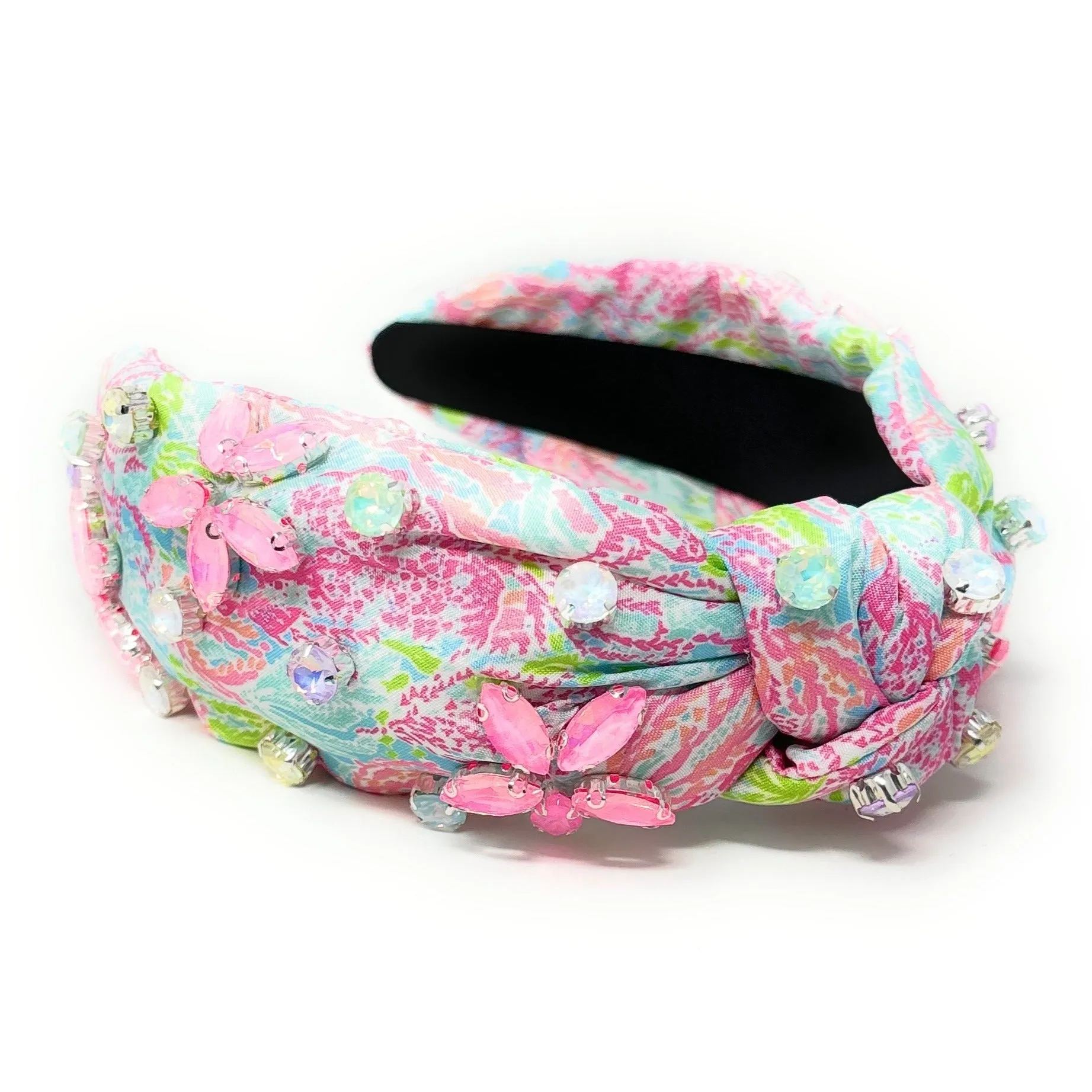 Nani Top Knot Jeweled Headband