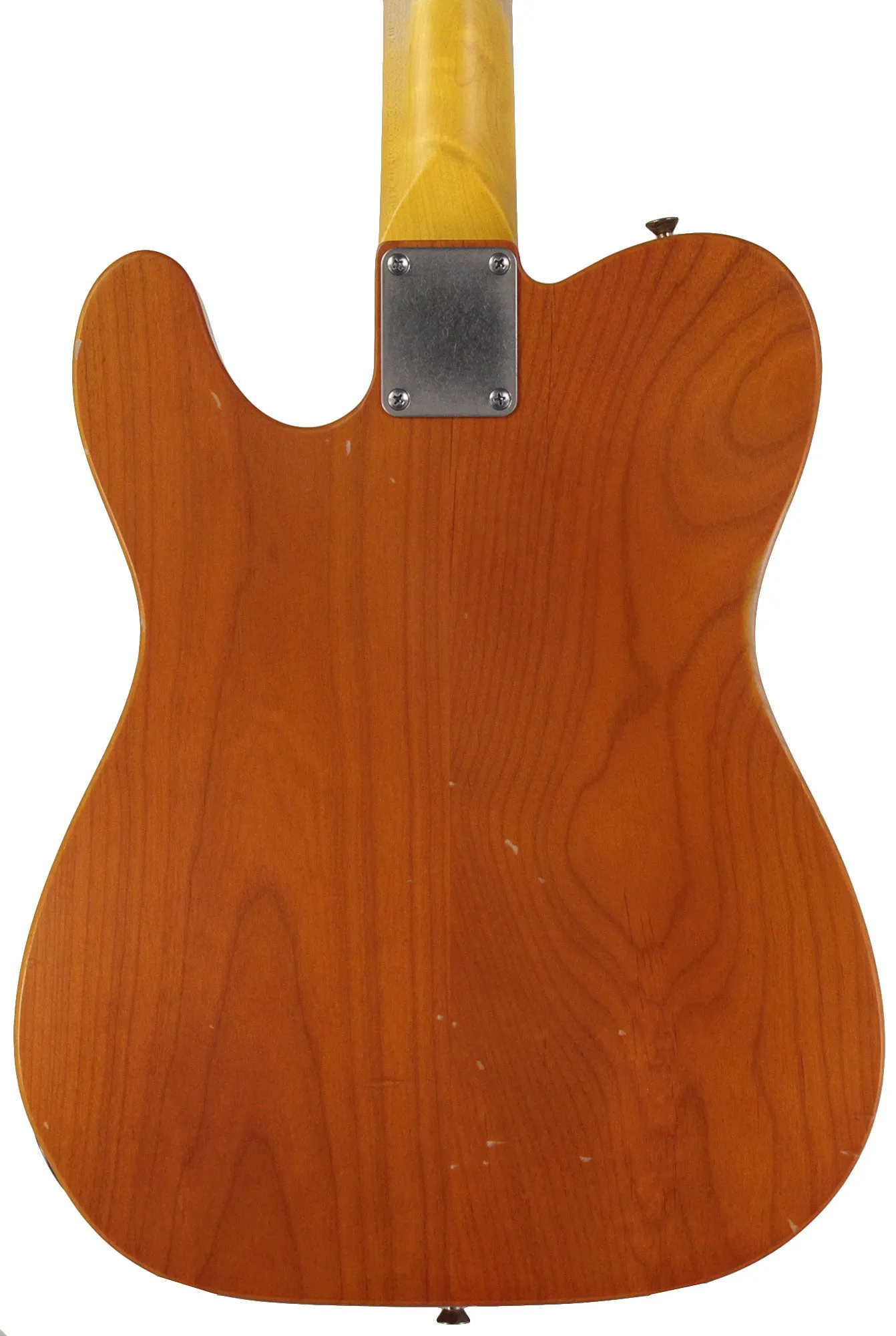 Nash T69TL Thinline Guitar, Amber, Bigsby