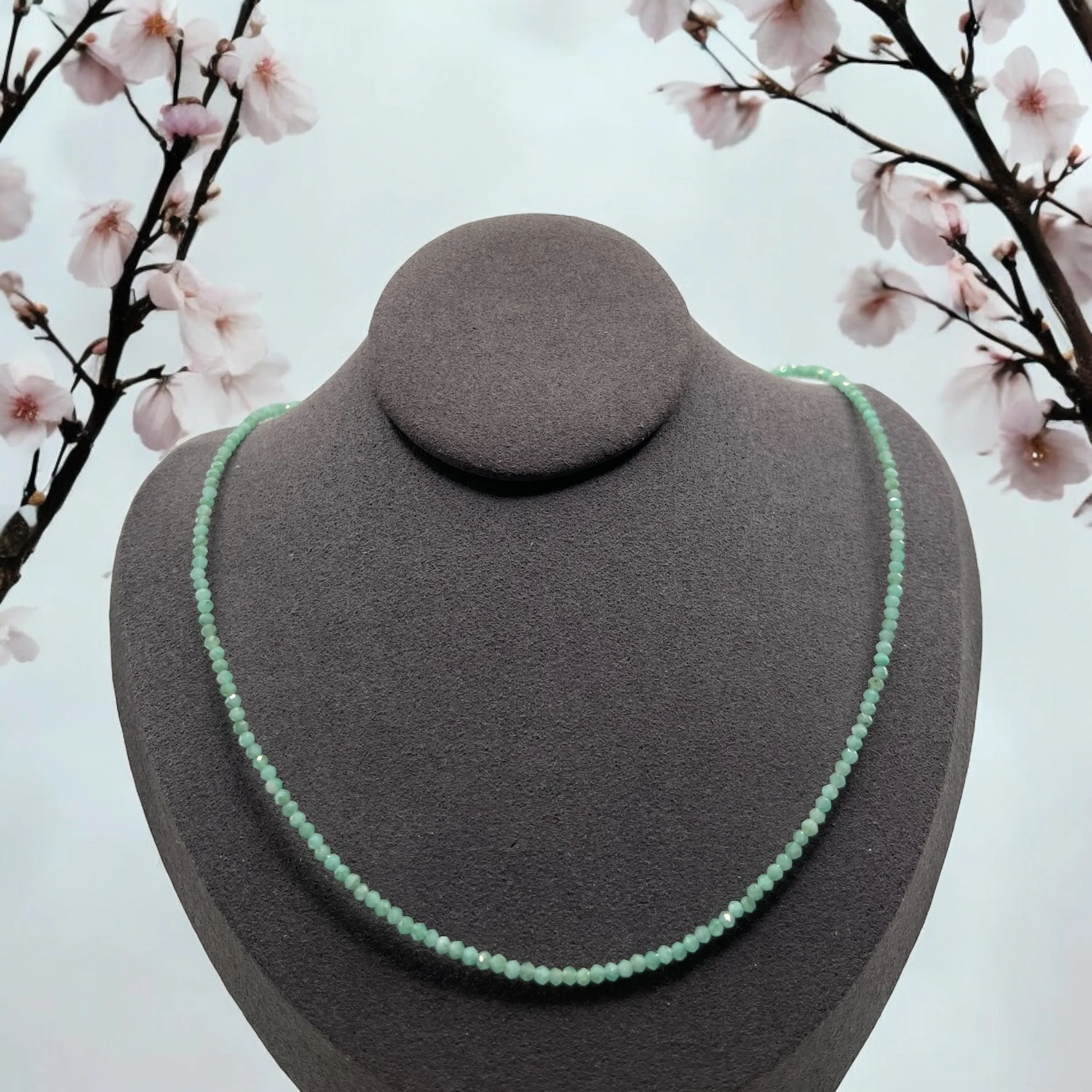NATURAL EMERALD NECKLACE