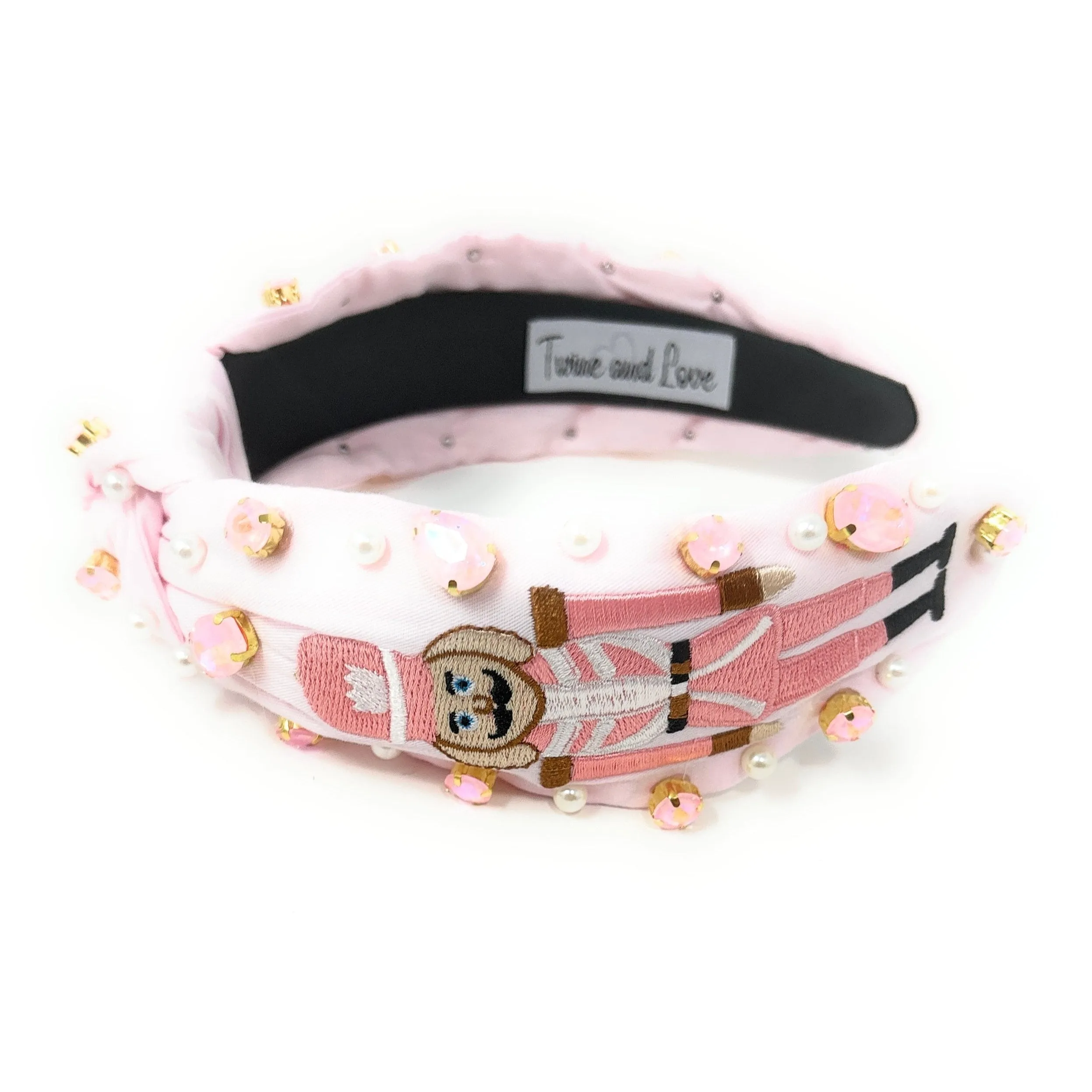 Nutcracker Holiday Jeweled Knot Headband