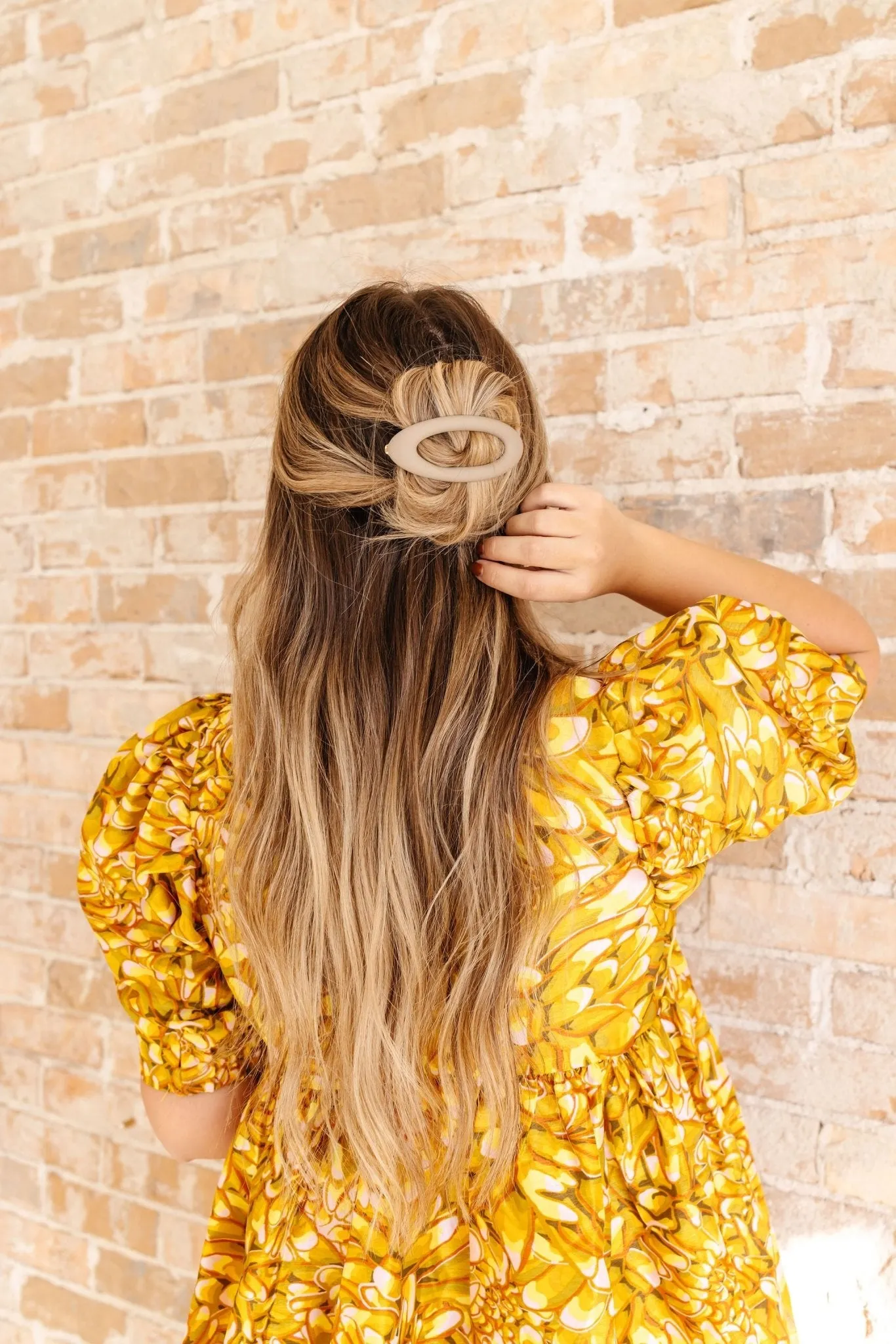 Oval Barrette - Multiple Colors