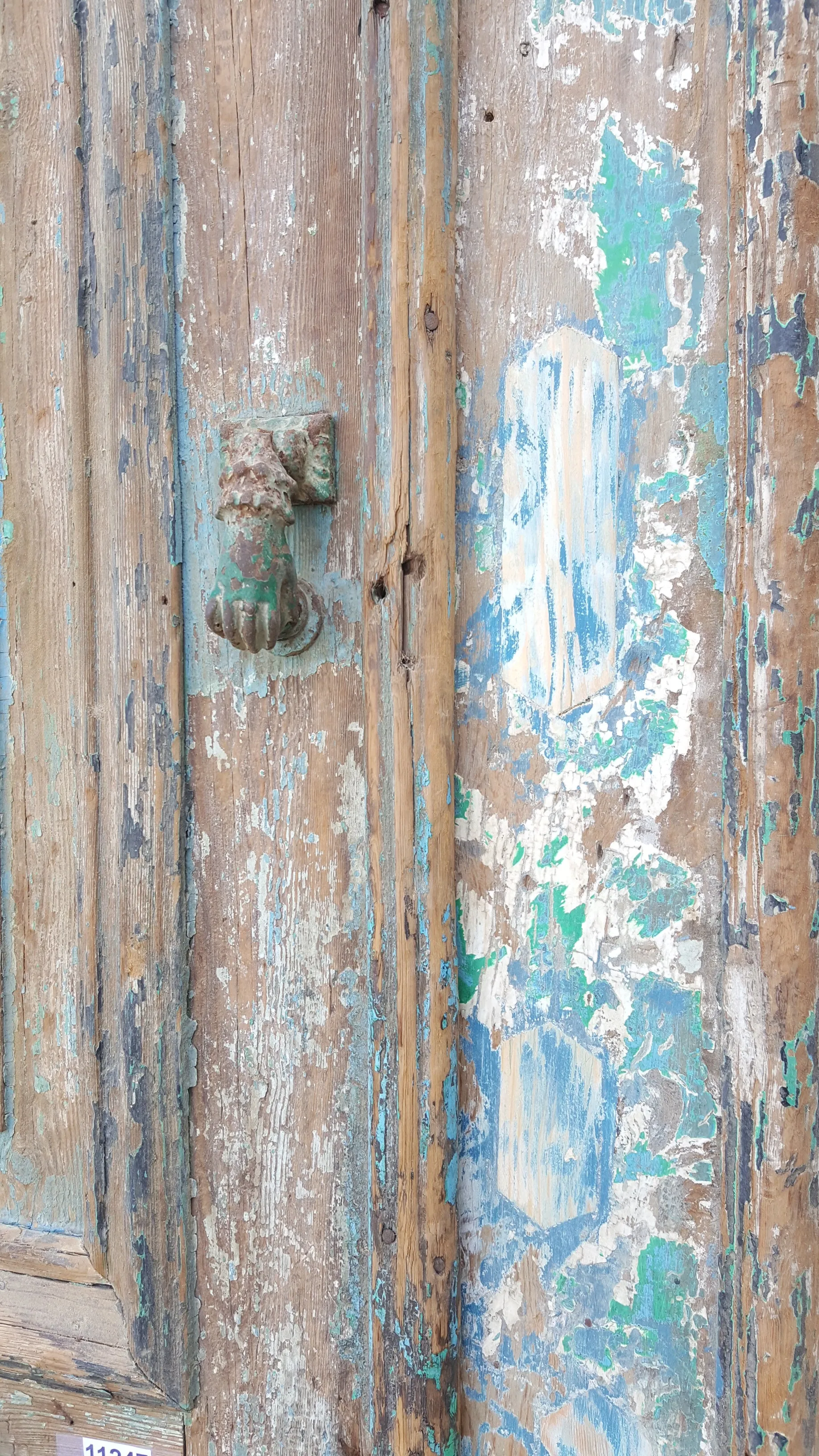 Pair of Ornate Antique Wood Carved Doors