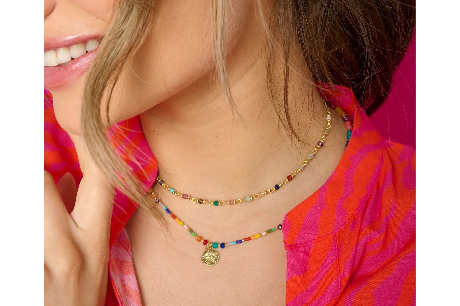 Panacea Multi Gemstone Necklace