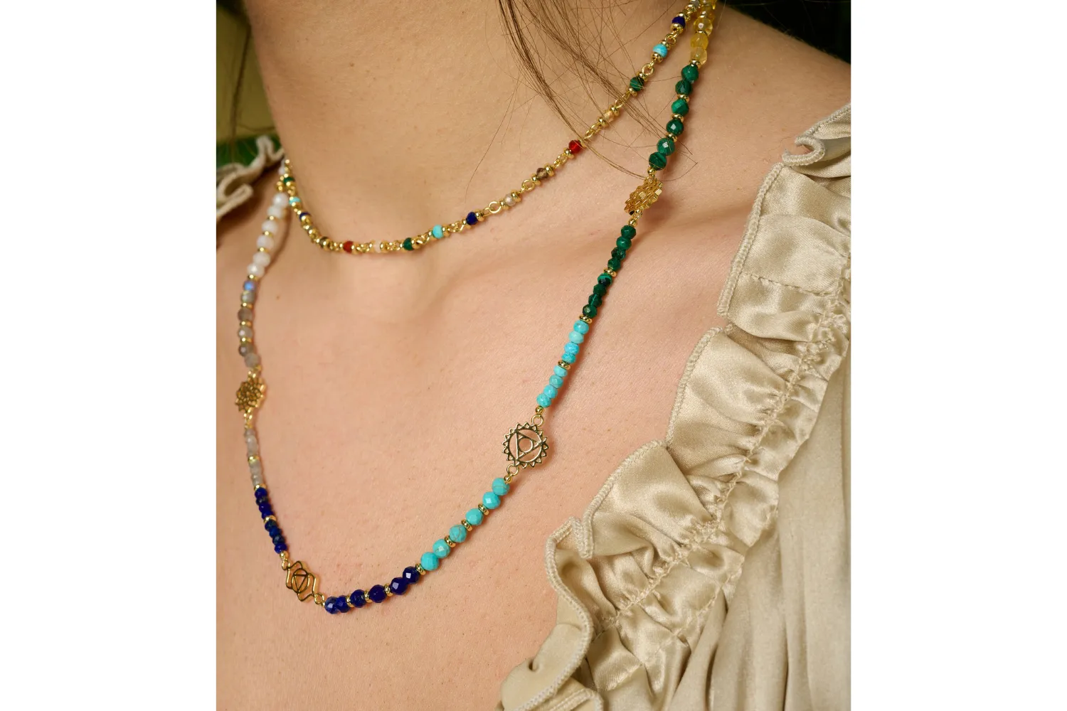Panacea Multi Gemstone Necklace