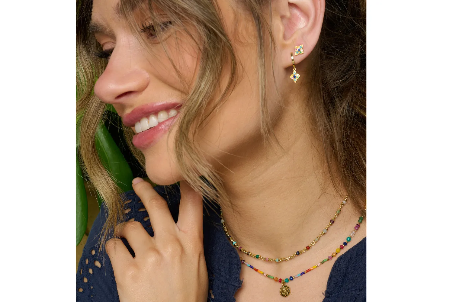 Panacea Multi Gemstone Necklace