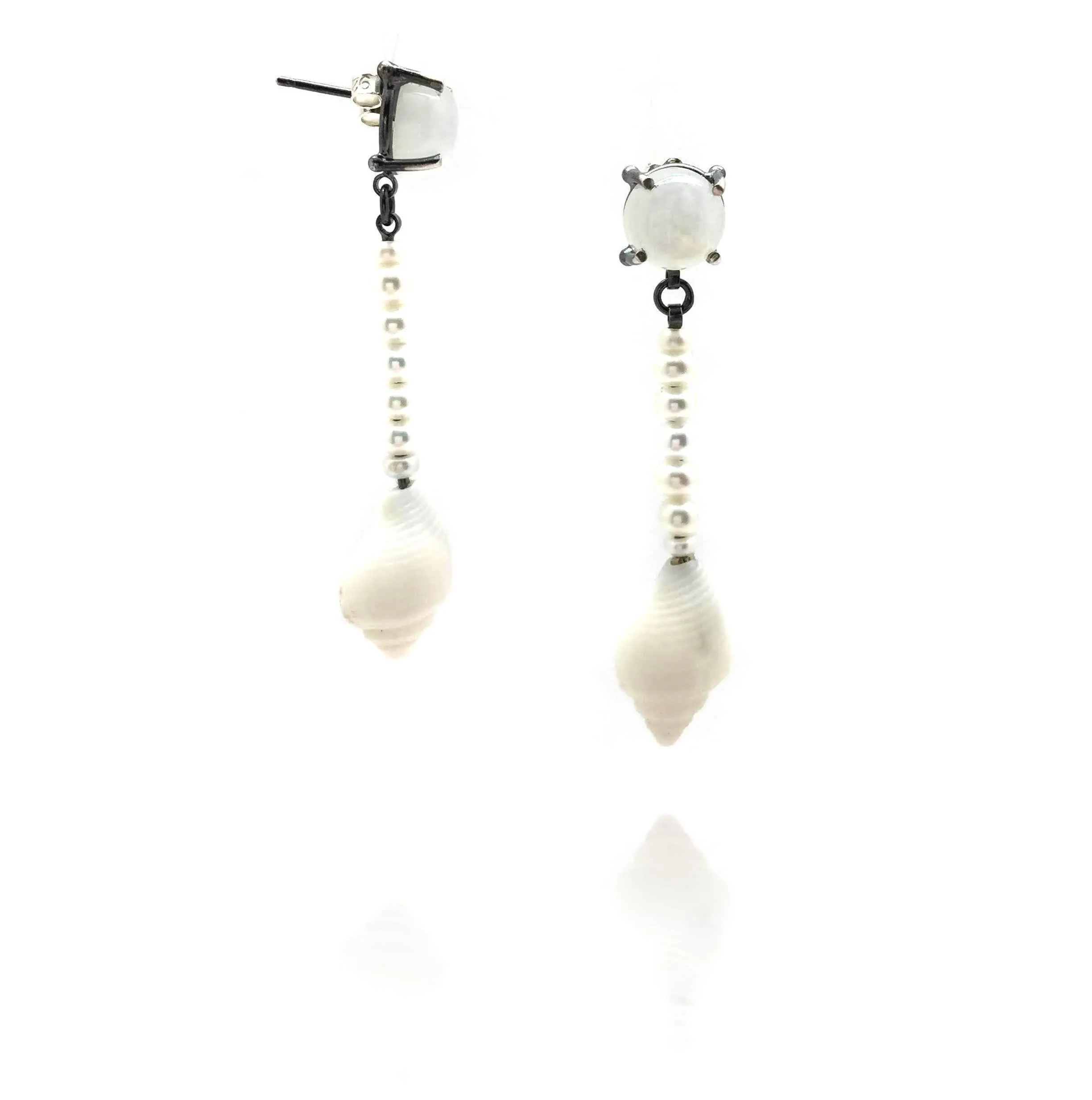 Pearl & Shell earrings