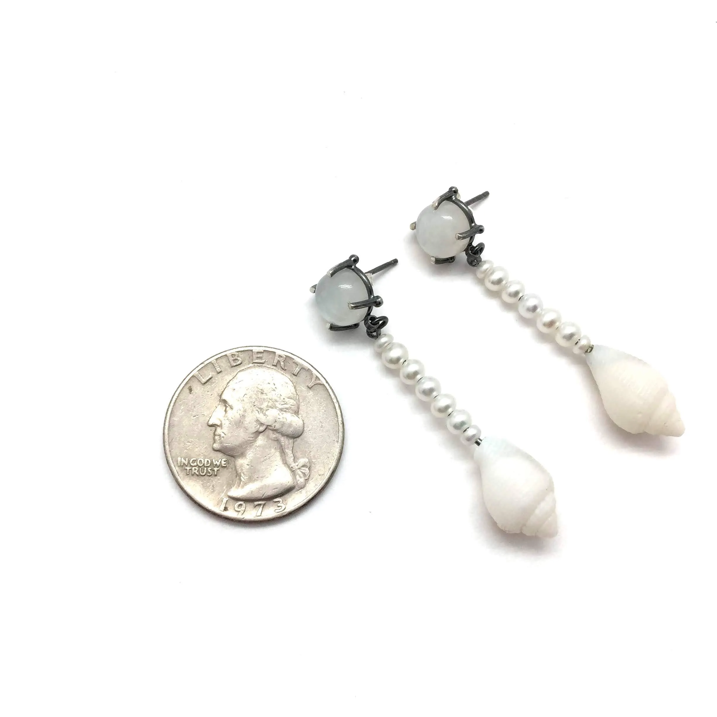 Pearl & Shell earrings