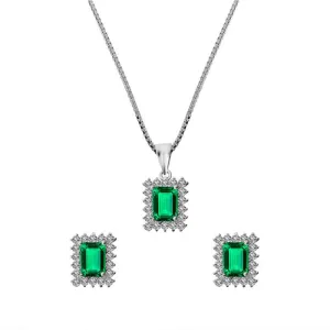 Princess Emerald Jewellery Set