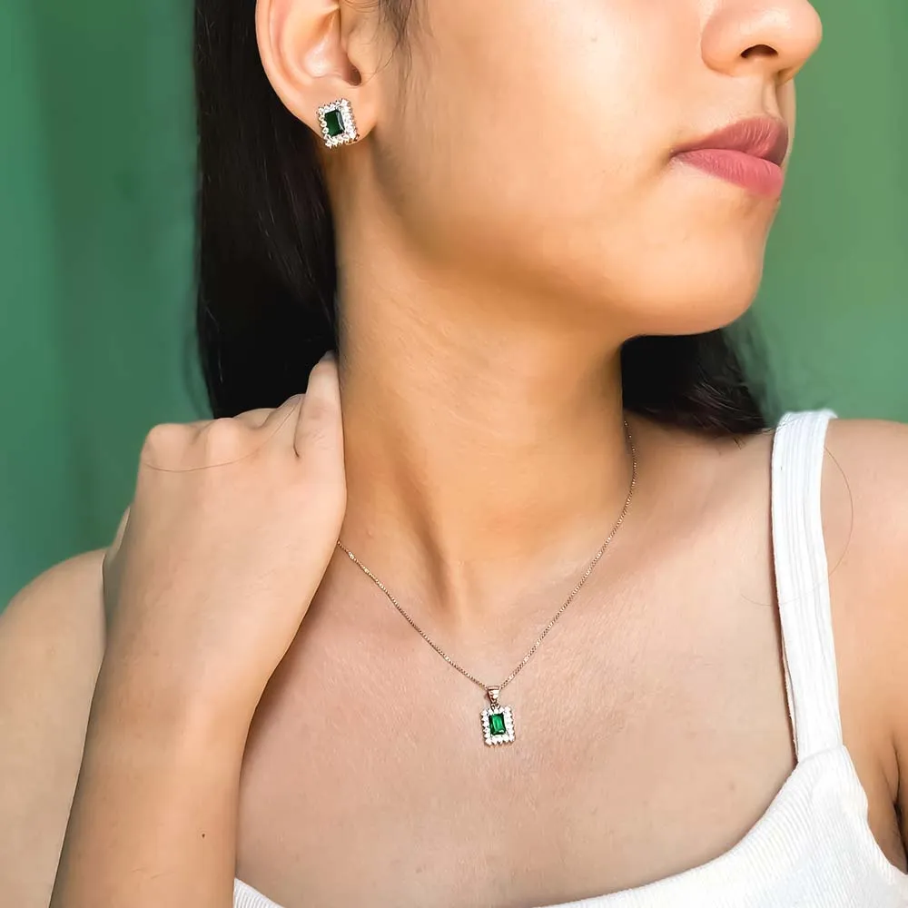 Princess Emerald Jewellery Set