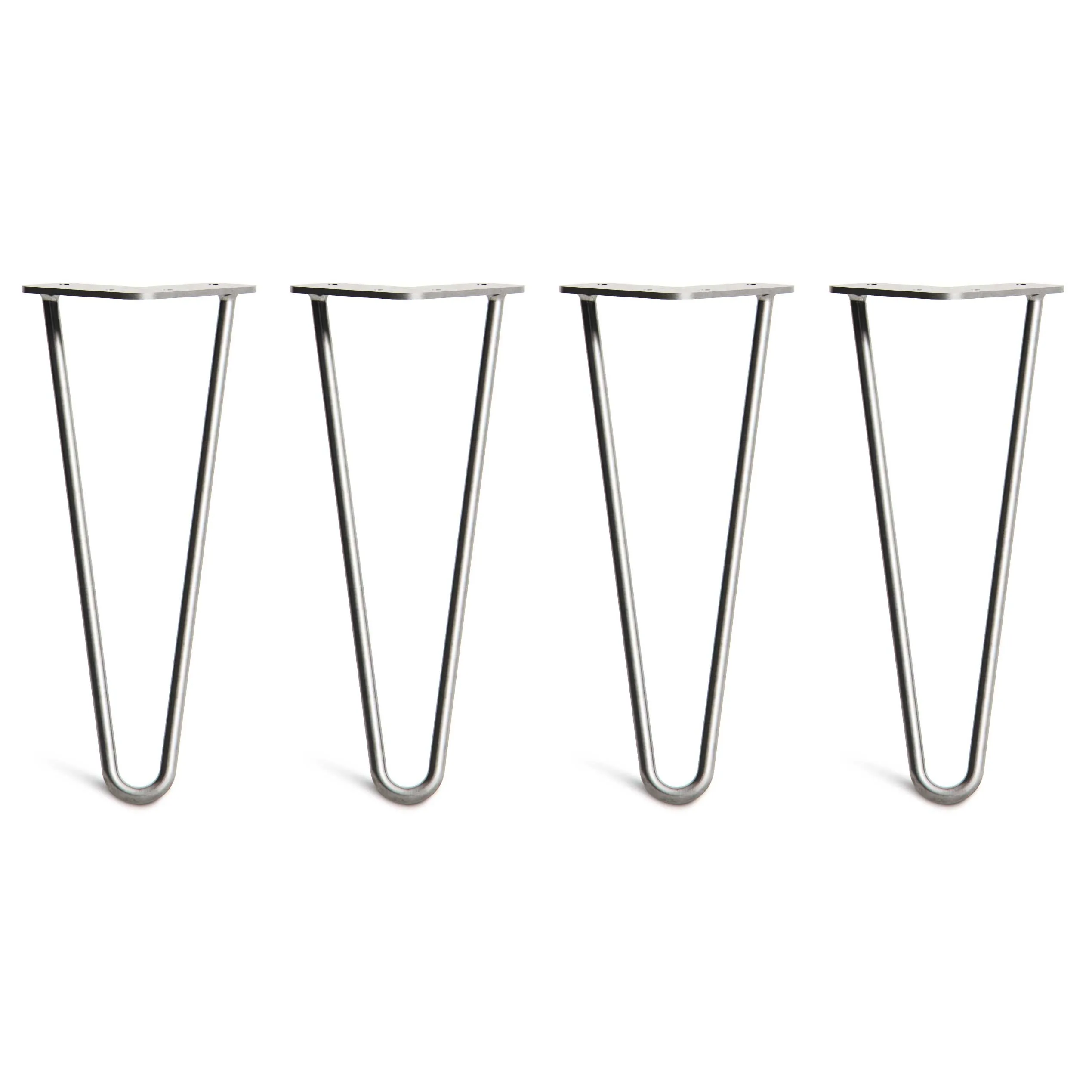 Raw Steel Hairpin Legs