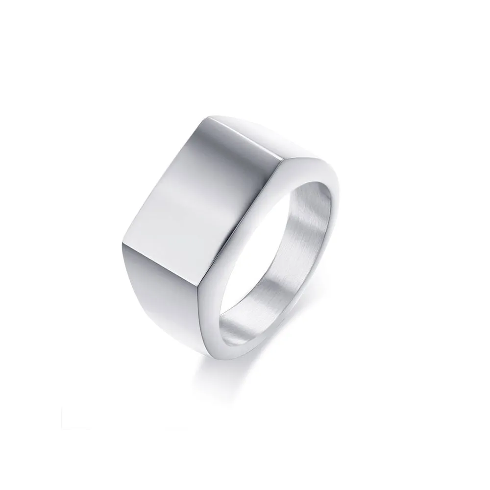 RECTANGULAR SIGNET RING