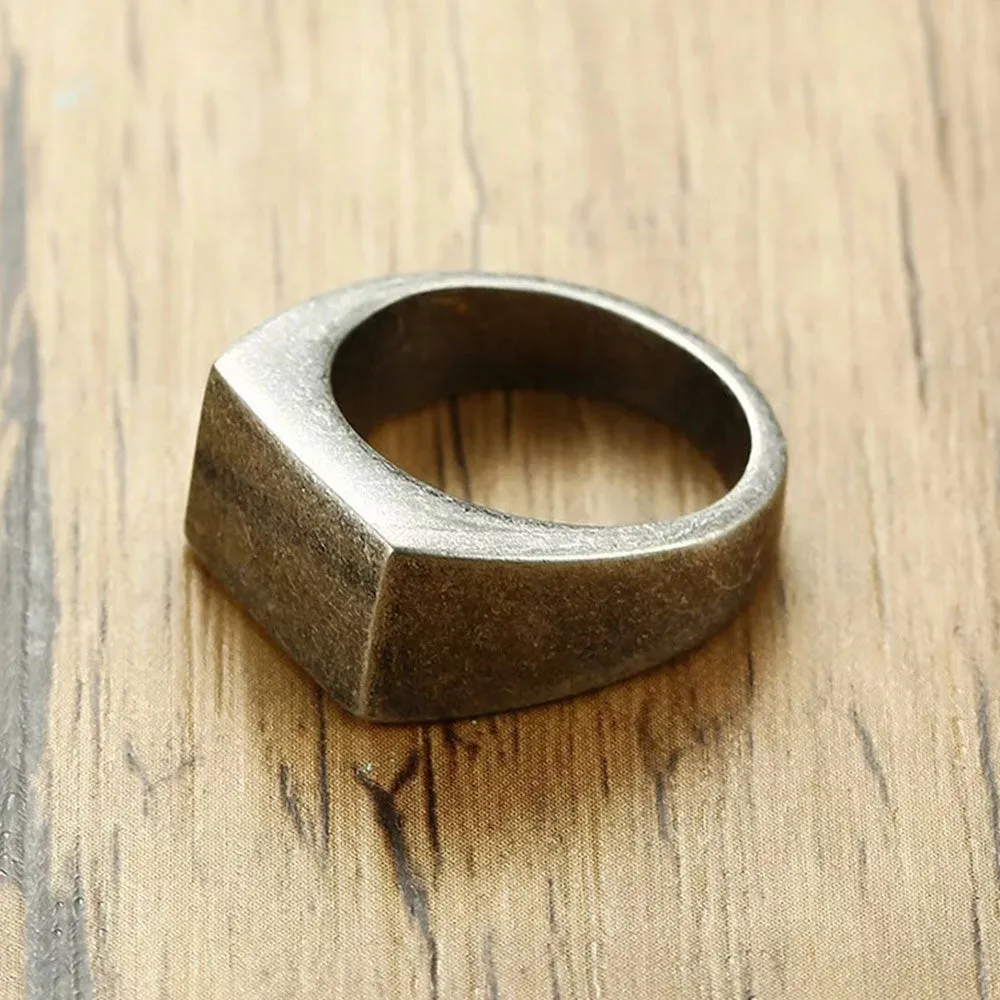 RECTANGULAR SIGNET RING