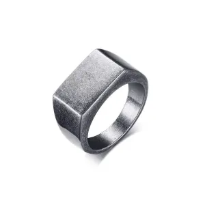 RECTANGULAR SIGNET RING