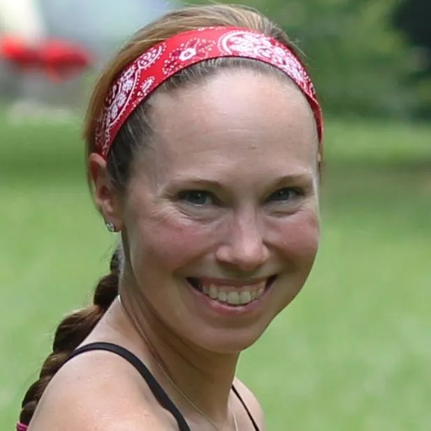 Red Bandana Non-Slip Headband