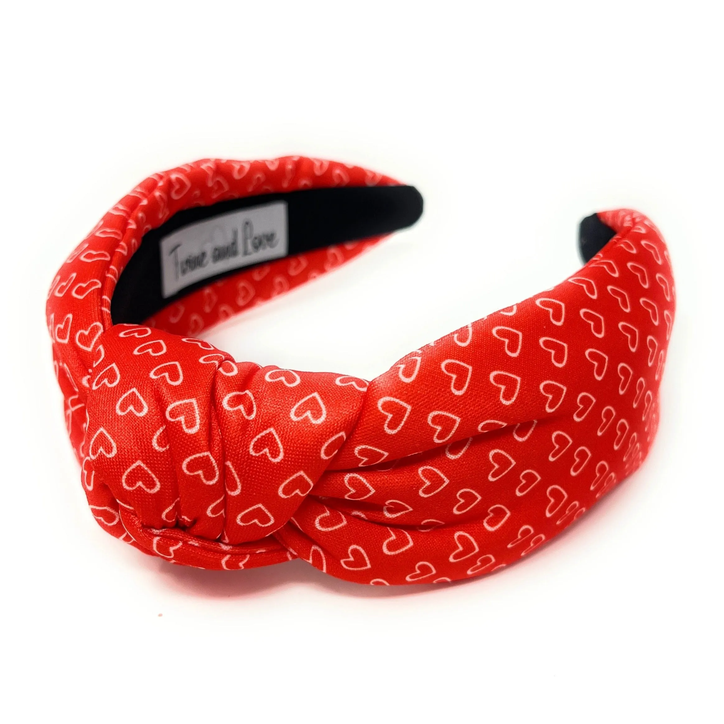 Red Love Knot Headband