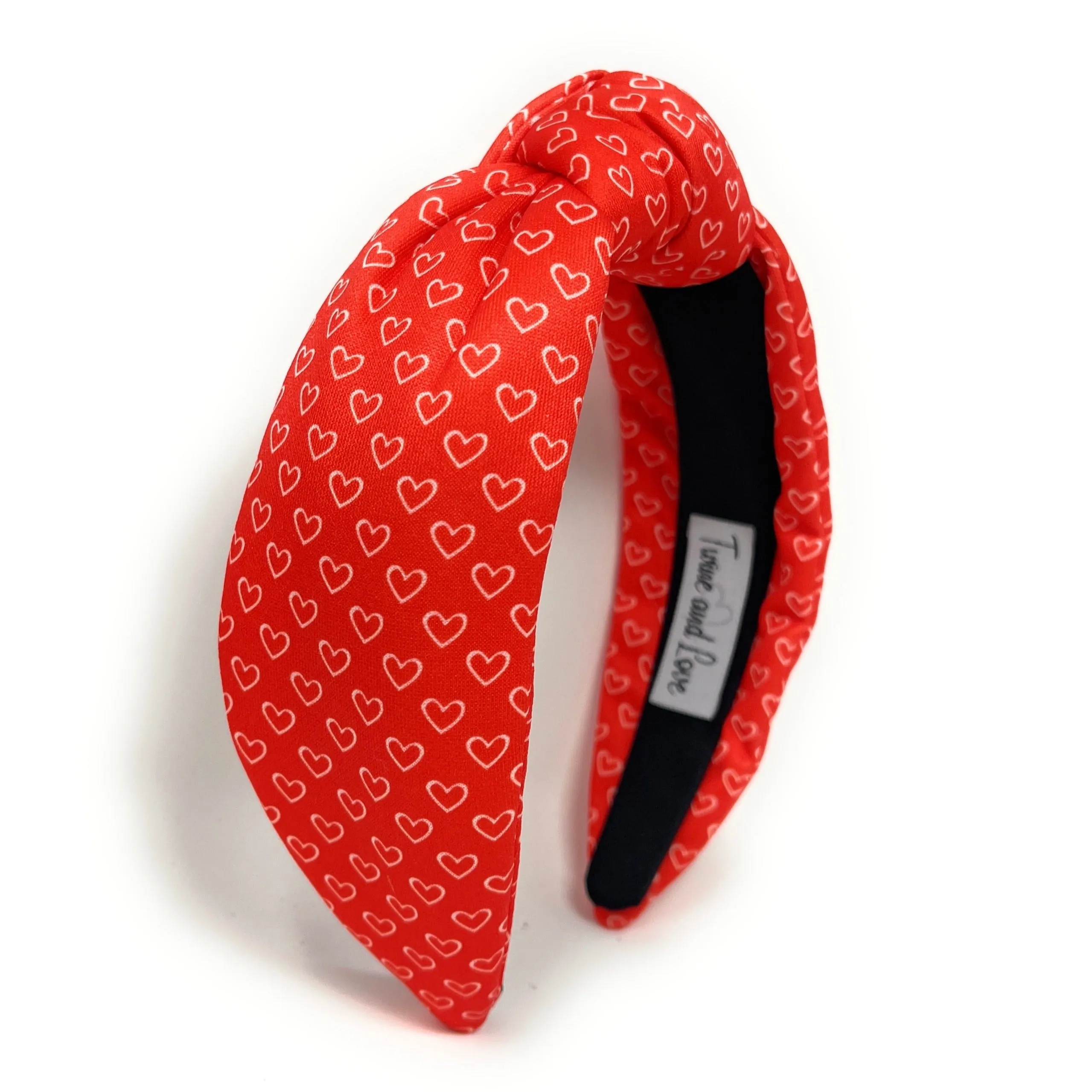 Red Love Knot Headband
