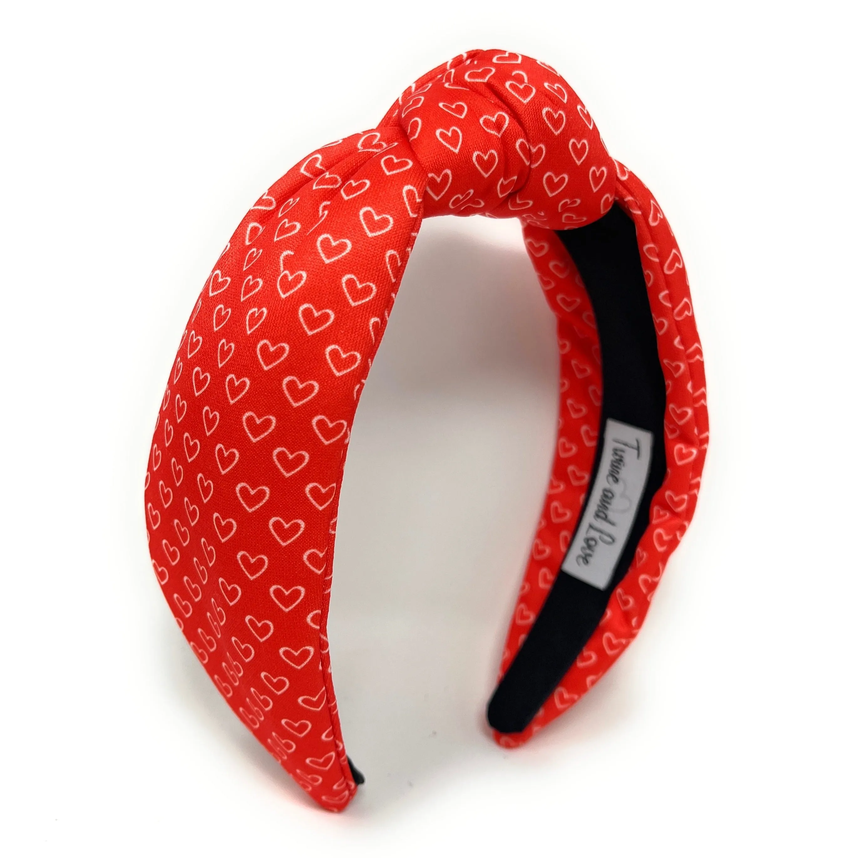 Red Love Knot Headband