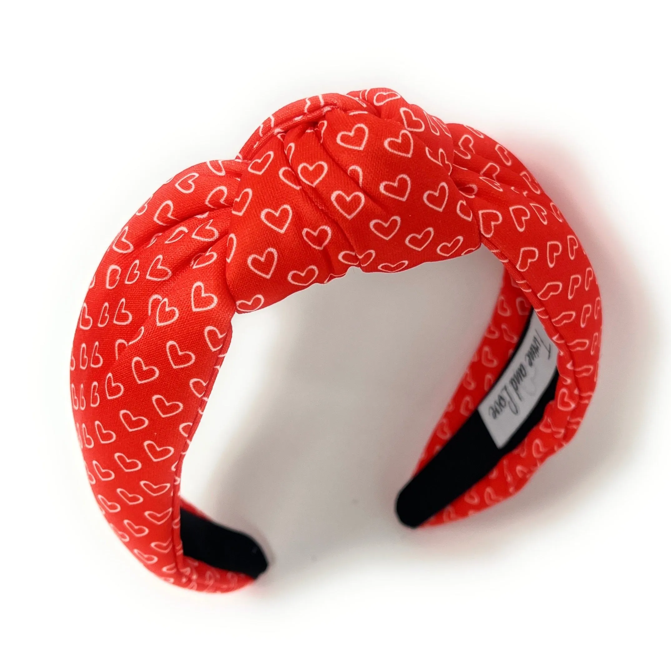 Red Love Knot Headband