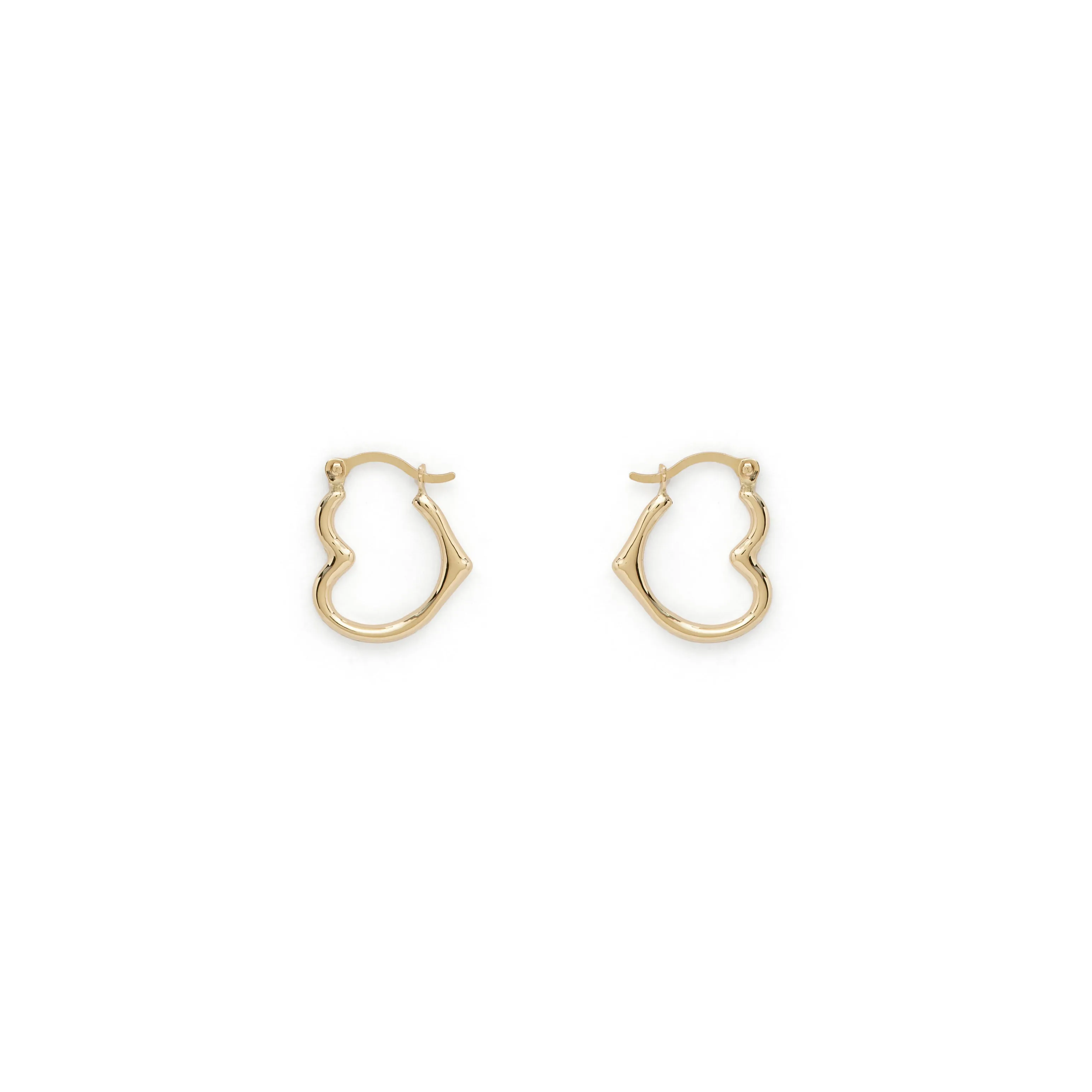 Ruth heart hoops (14k)