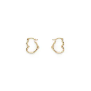 Ruth heart hoops (14k)