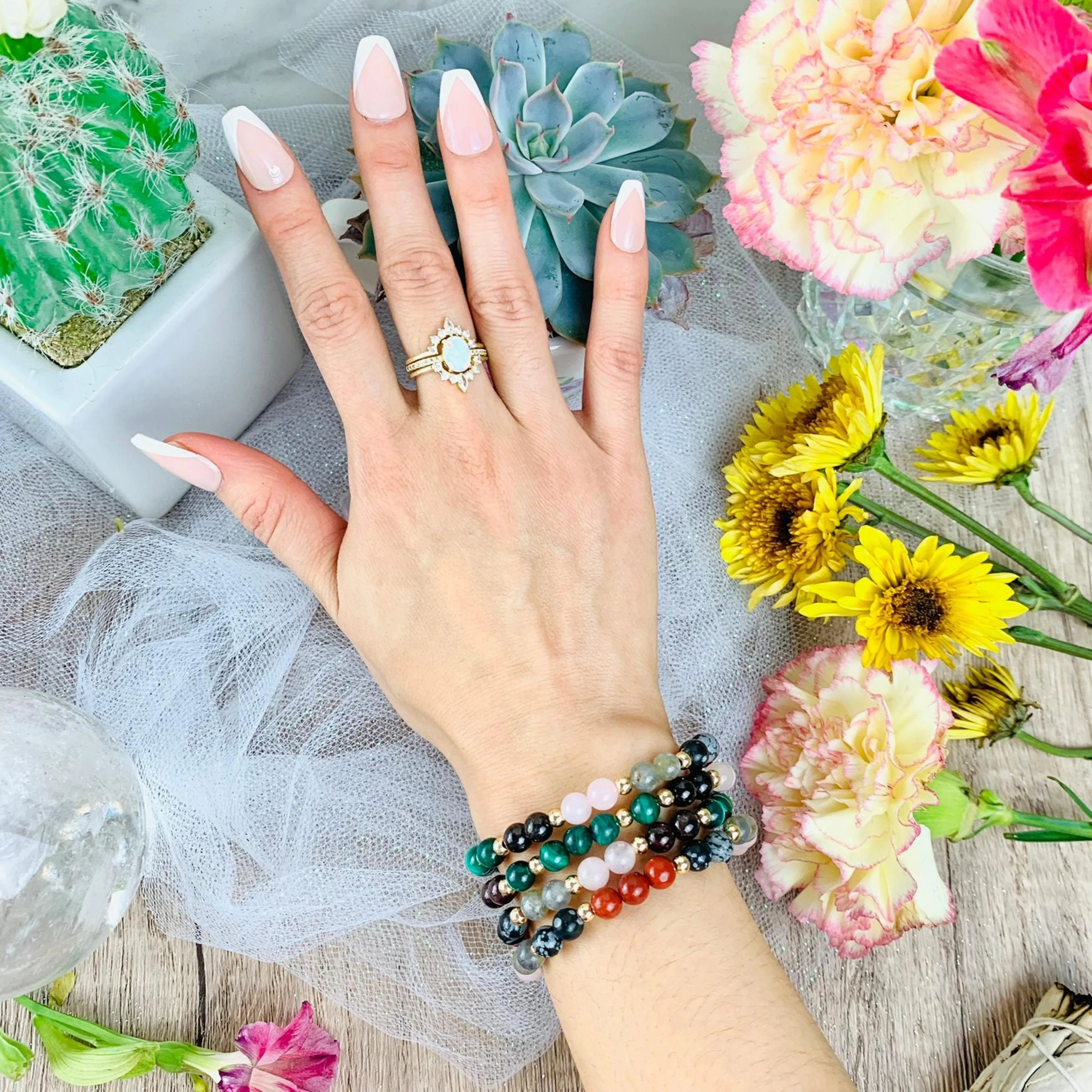 Scorpio Zodiac Crystal Bracelet