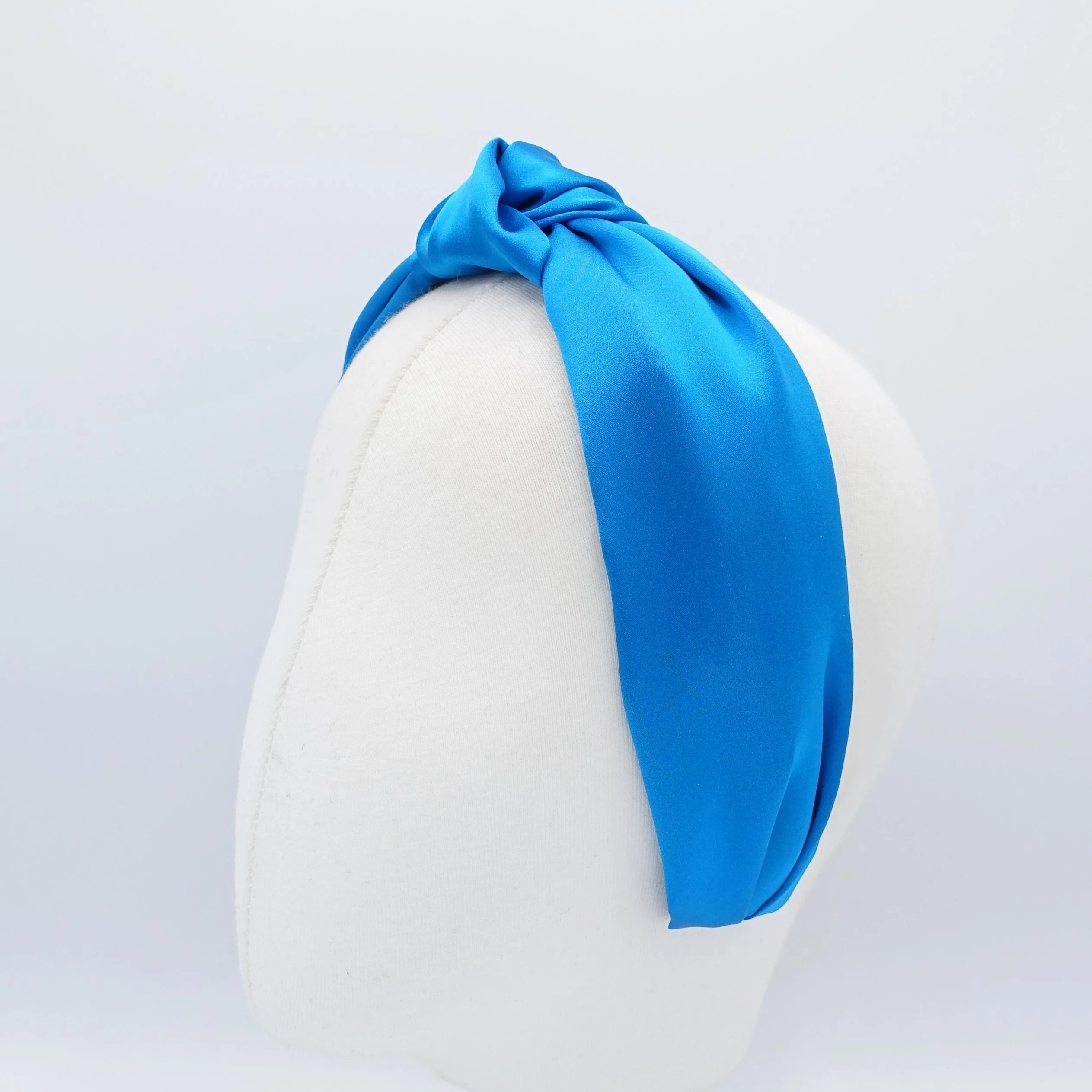 silk knotted headband