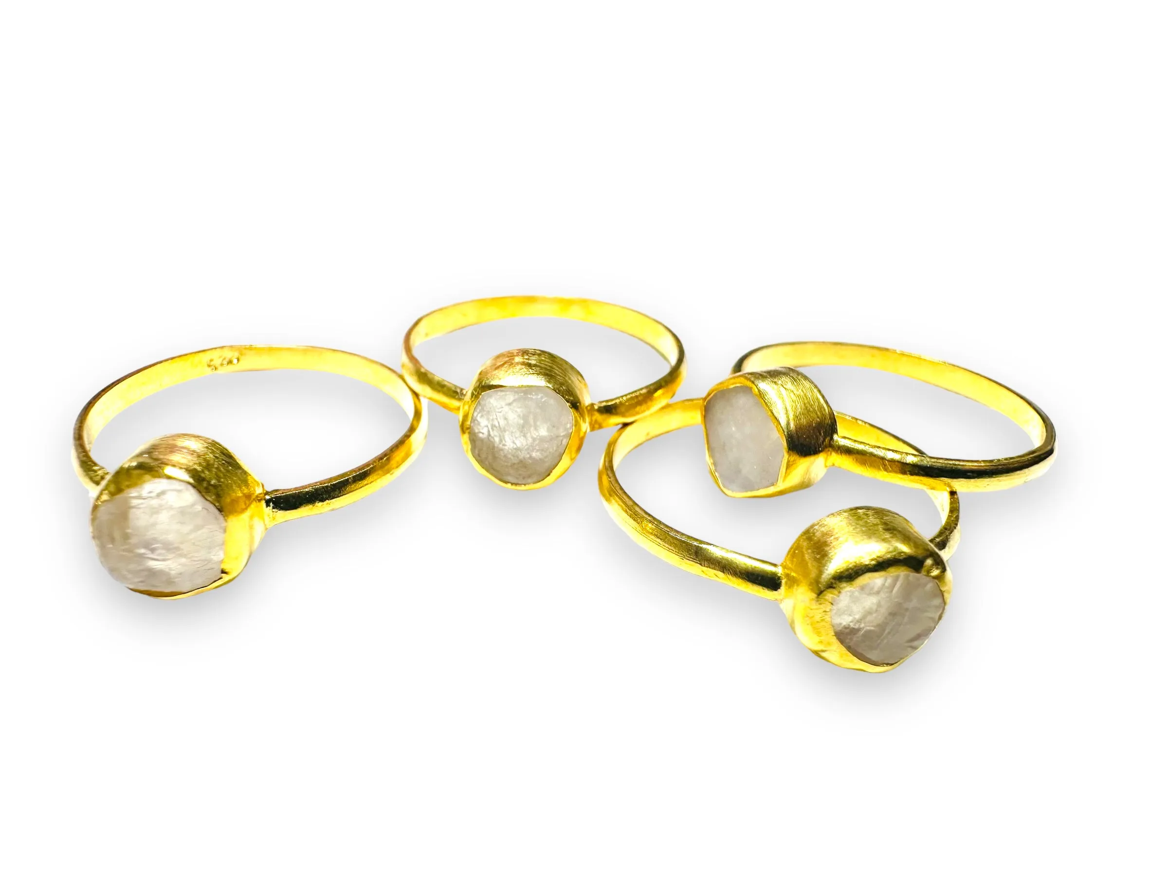 Size 8 Moonstone Ring