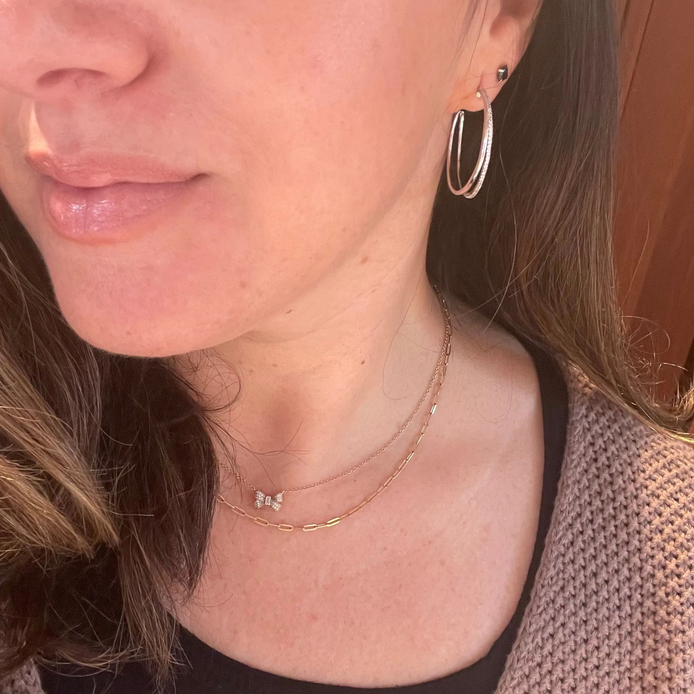 Split Hoop Earrings