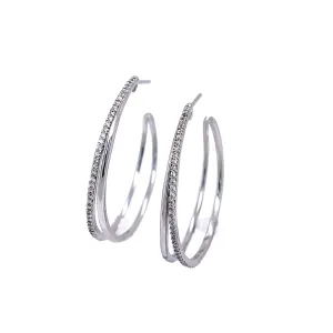 Split Hoop Earrings
