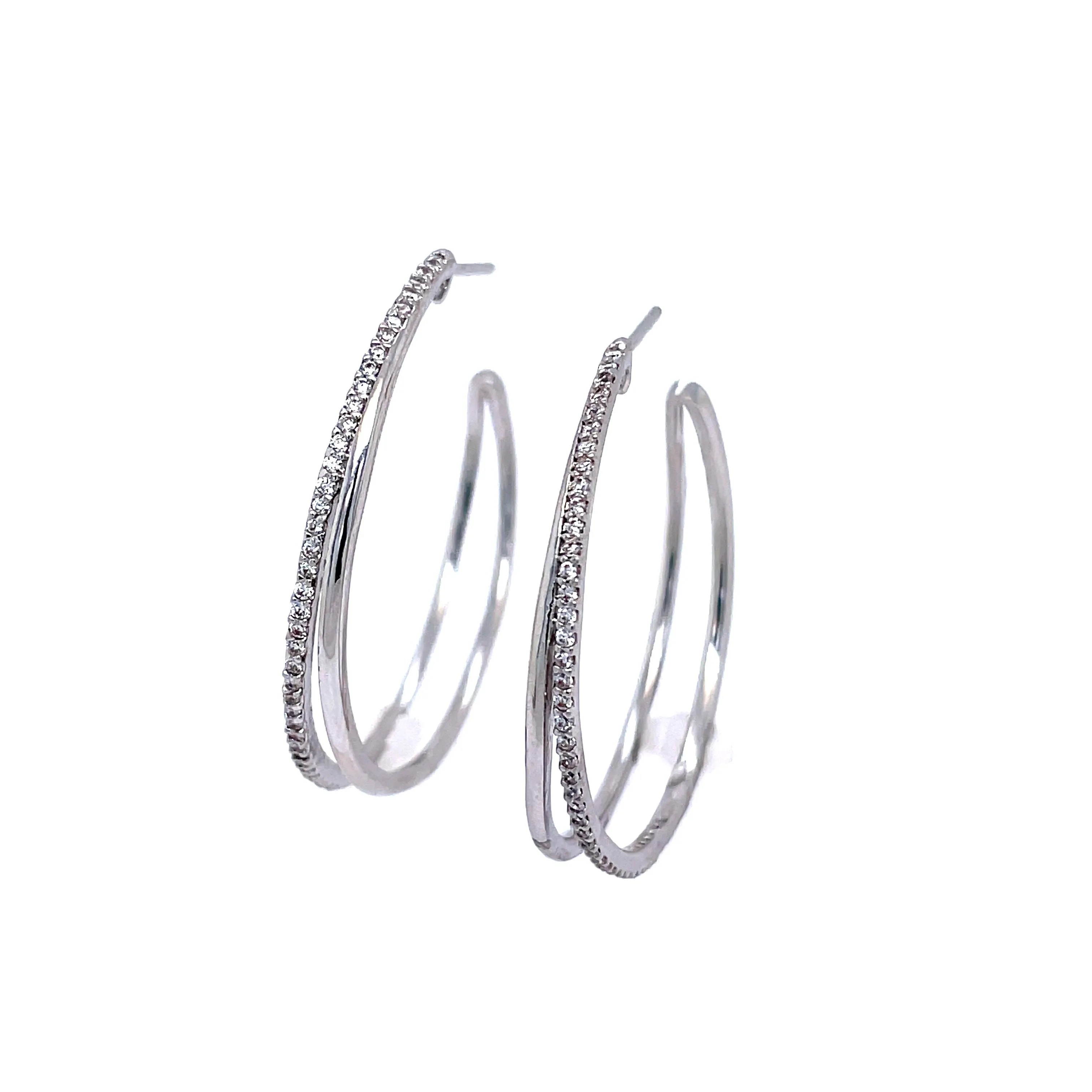 Split Hoop Earrings