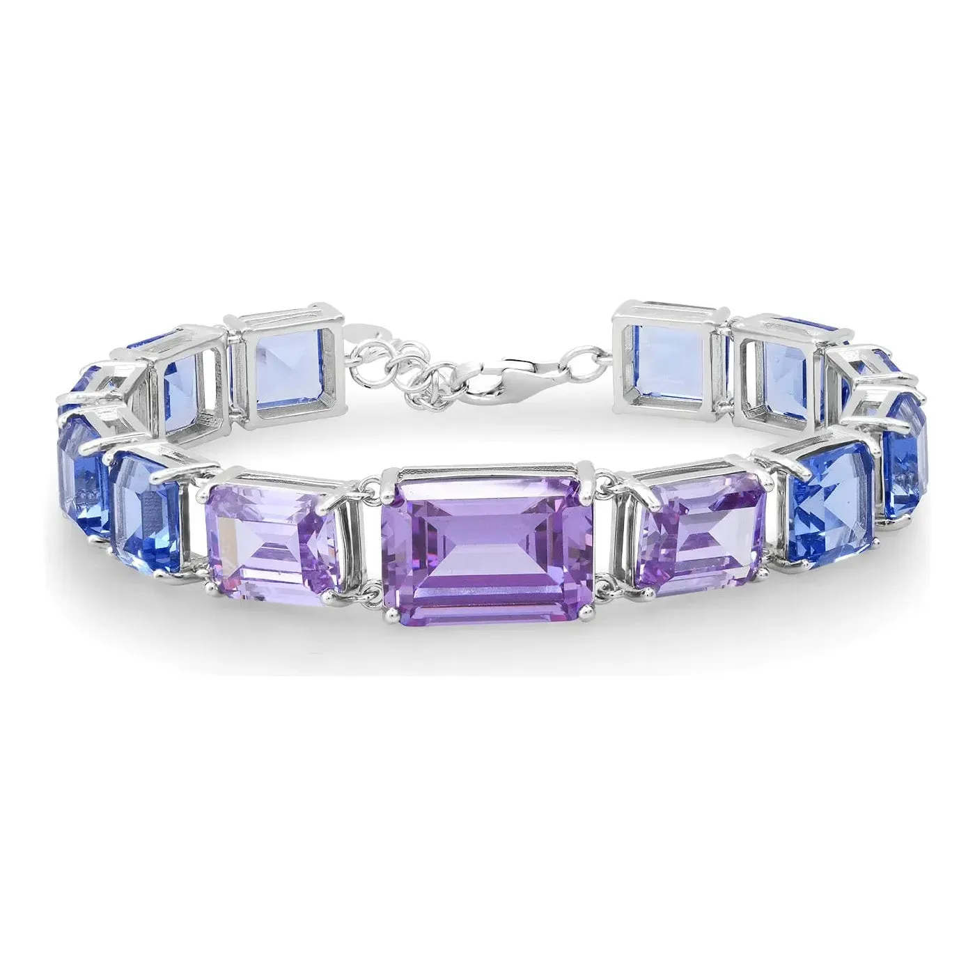 TAI Chunky Emerald Cut Bracelet