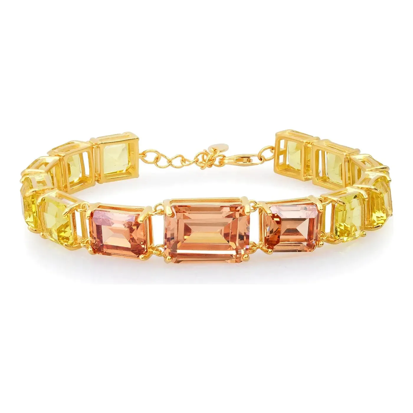 TAI Chunky Emerald Cut Bracelet