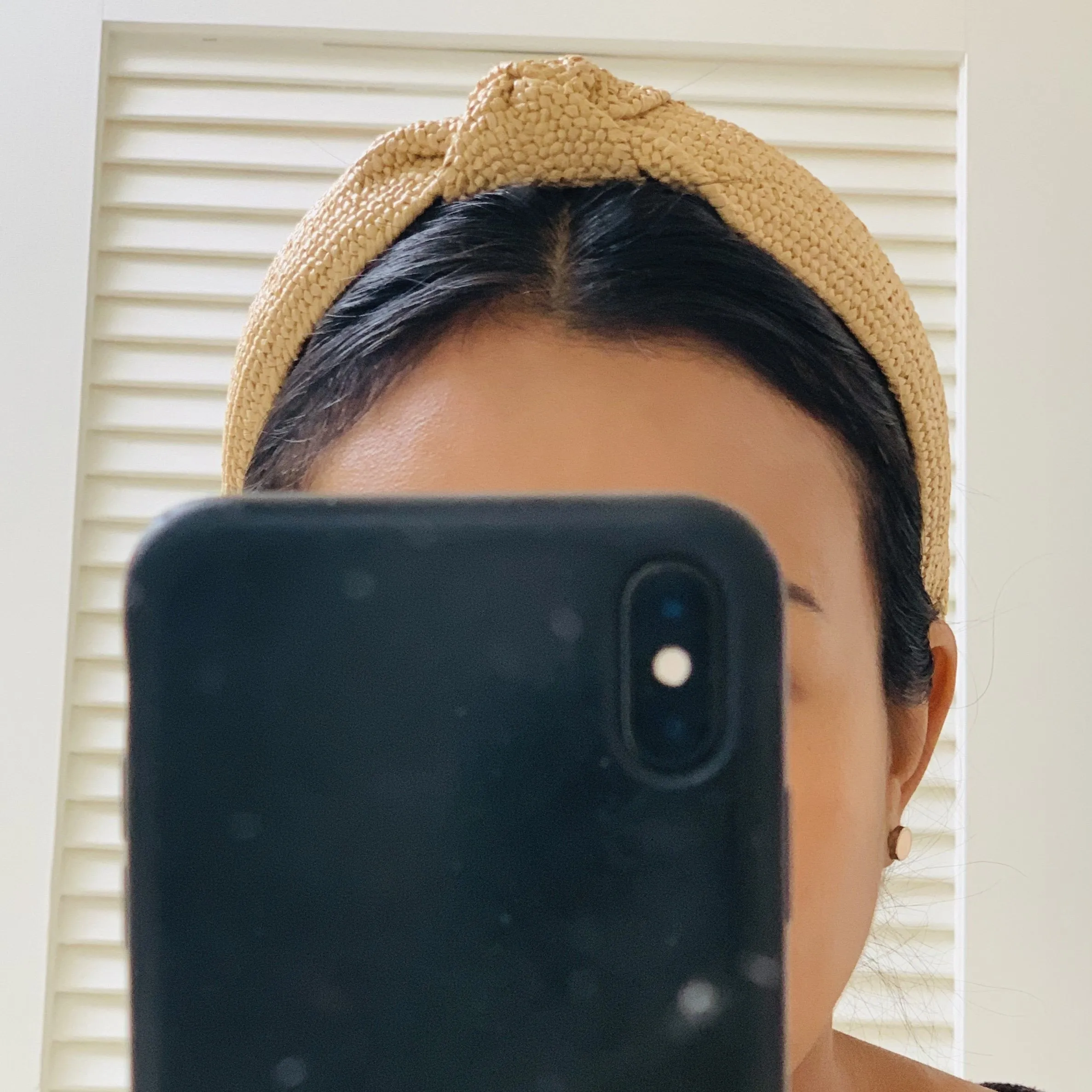 Top Knot Woven Headband