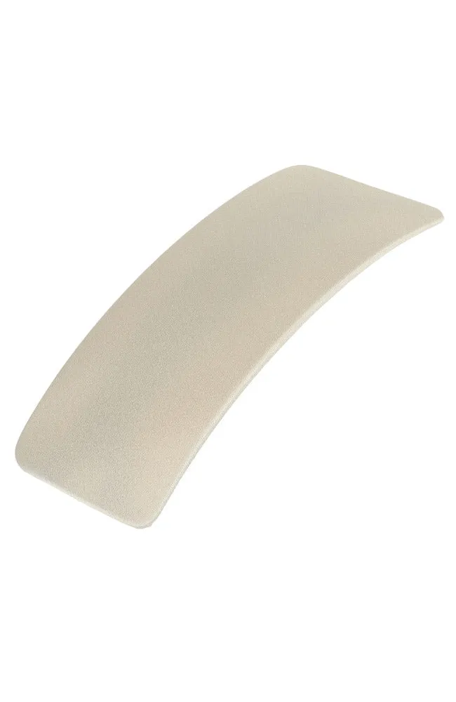 Wide Barrette - Silk Charmeuse