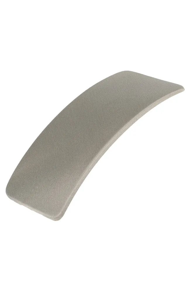 Wide Barrette - Silk Charmeuse